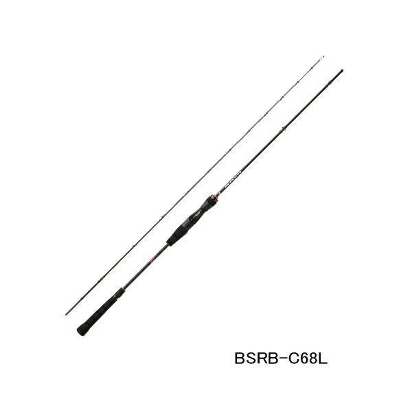 （26年3月新商品） ジャッカル 26 ビンビンスティック RB BSRB-C68L （仕舞寸法 105.0cm）