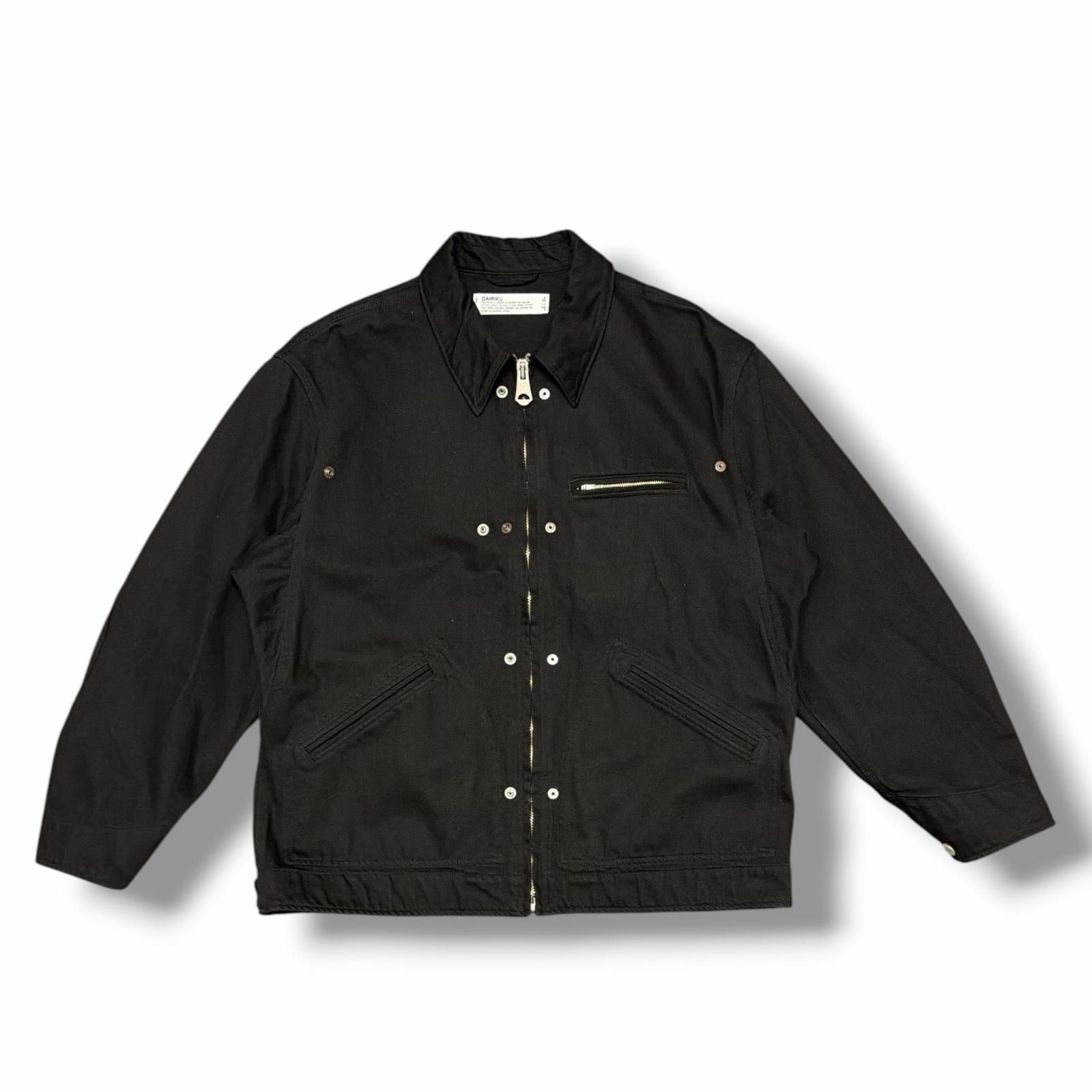 参考上代66000円 DAIRIKU 26SS Jack 3PKT Work Jacket ワーク
