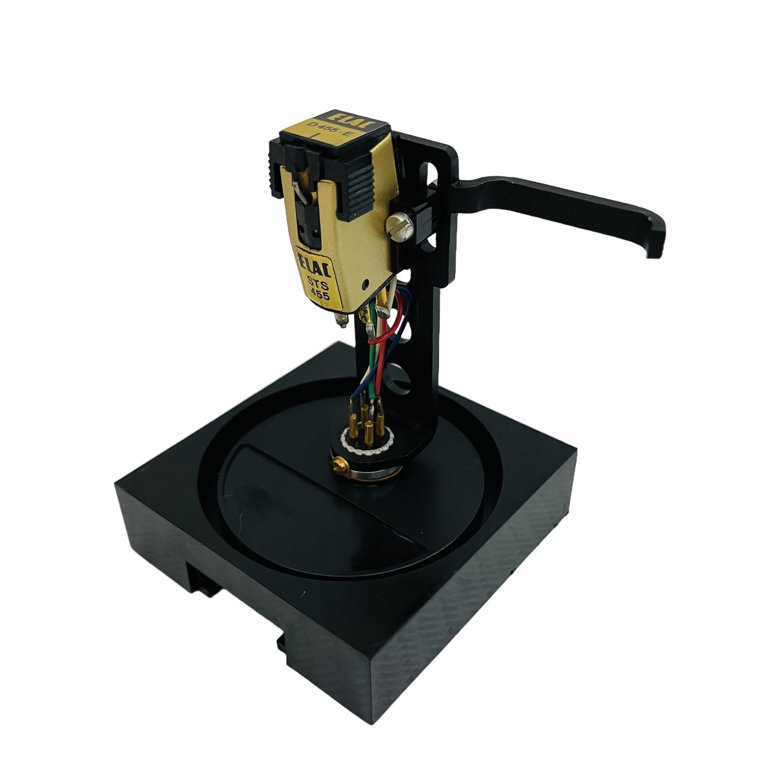 ELAC STS455 カートリッジ D-455-E スタイラス SHURE ヘッドシェル 音響機器 エラック 中古 C11307629