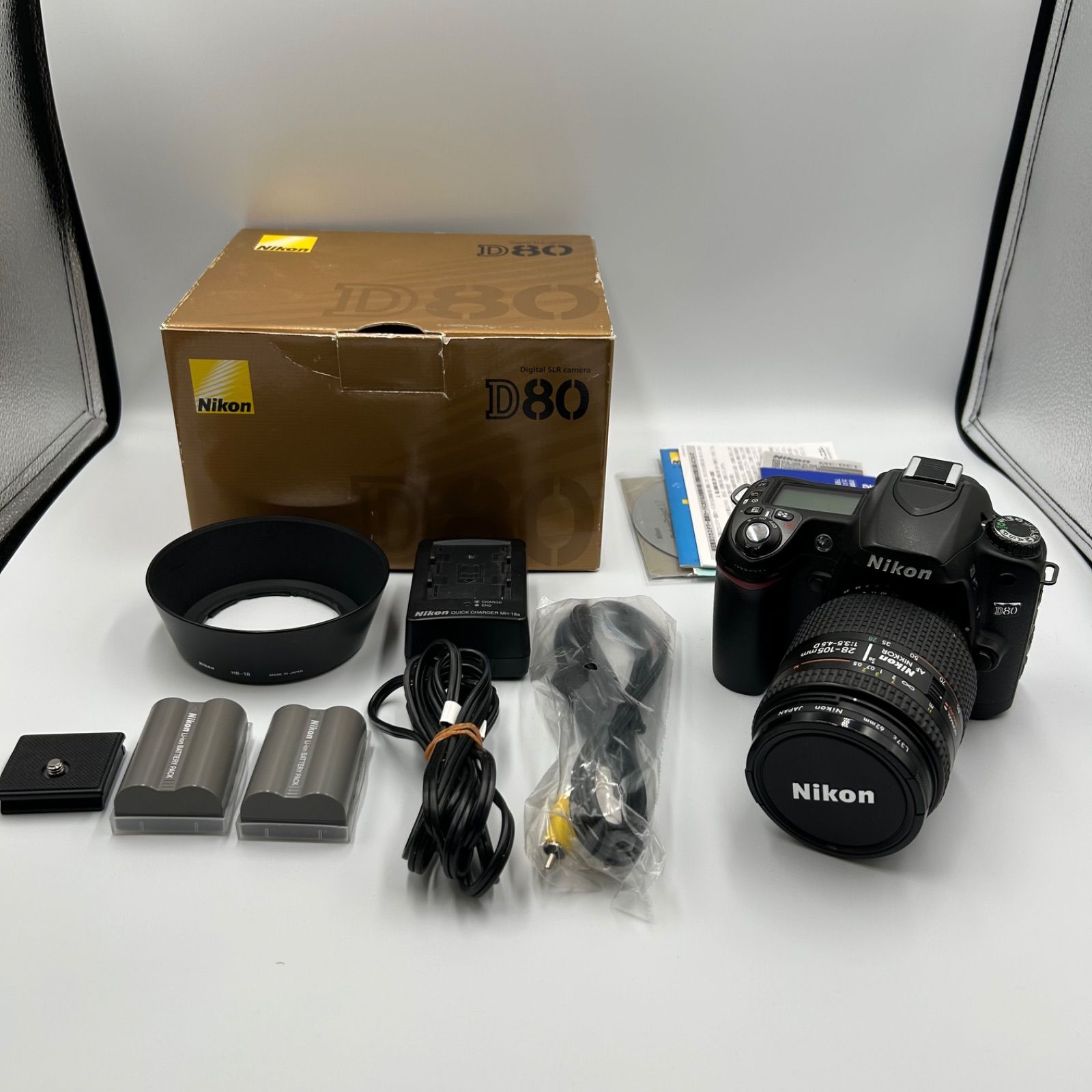 Nikon D80 デジタル一眼レフカメラ レンズ - メルカリ