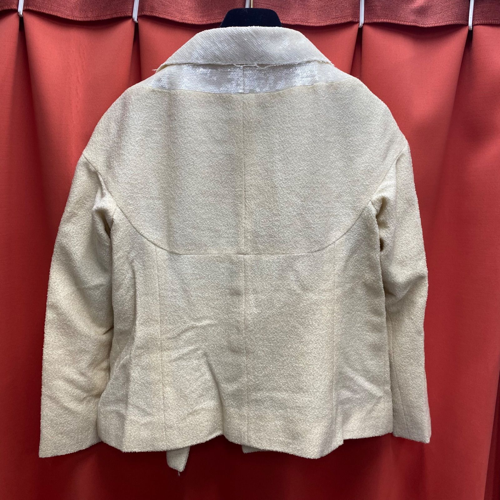 希少！ CHANEL シャネル ラメ入り スパンコール ジャケット テーラード 
