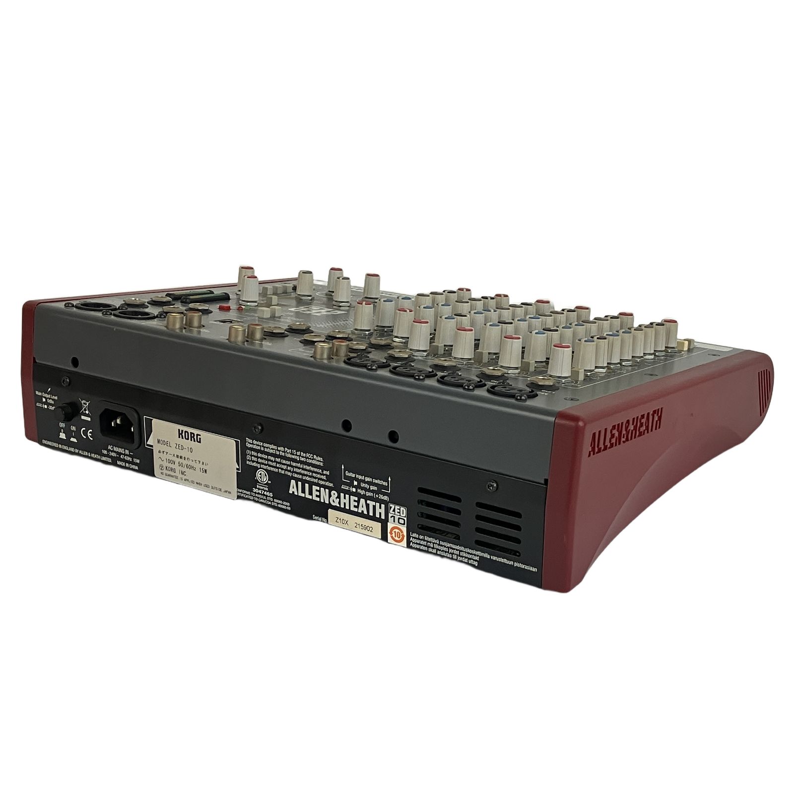 KORG ALLEN & HEATH ZED-10 ミキサー コルグ 音響機器 中古 Y11320561