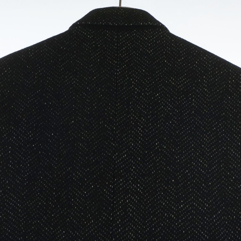 エディ期 Dior Homme 05AW Pコート ブラック 44 Dior HOMME (ディオールオム) 05AW グラム期 ウールカシミヤ ケープ