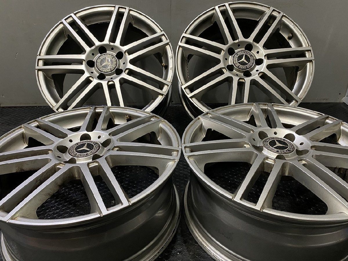EUROTECH STAGE TW7 ユーロテック 18インチ 4本 7.5J5HPCD112+44 ベンツ純正キャップ W176/W177/Aクラス W246/W247/Bクラス CLA等(VHR137)