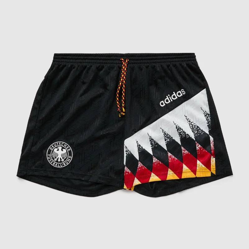 【送料無料・匿名配送】adidas Originals アディダスオリジナルス ドイツ代表 1994 復刻レトロ ホーム ショーツ 黒 トレフォイル 新品 正規品