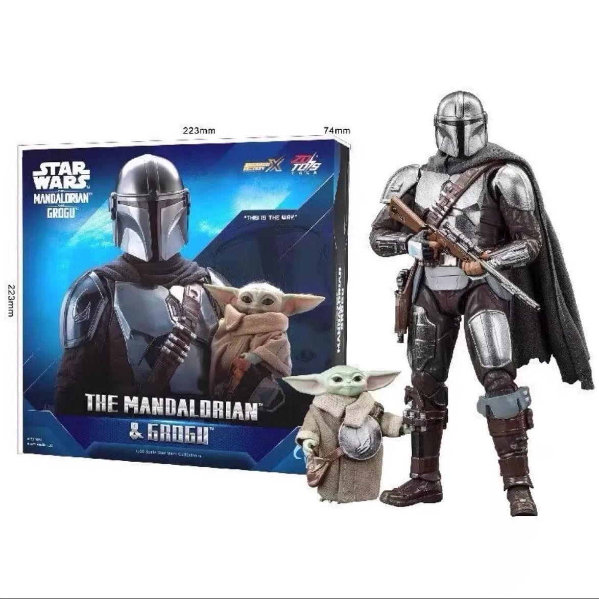 海外限定 スターウォーズ マンダロリアン&グローグー セット