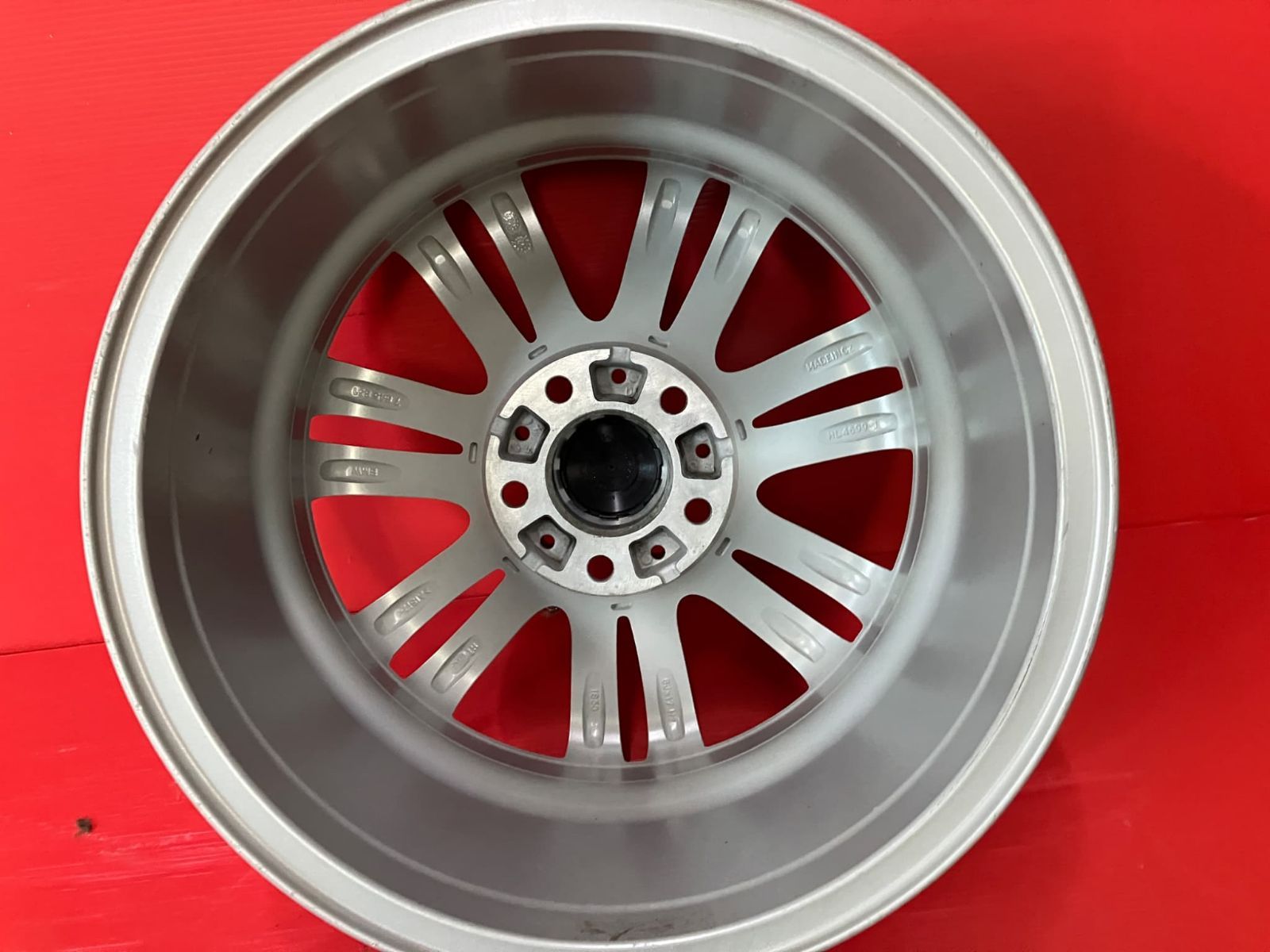 【お電話番号必須】中古ホイール[17x7.5+43 8.0+53 120/5H   F20系1シリーズ スポークスポーツスタイリング] 4本SET 中古ホイール[17x7.5+43 8.0+53 120/5H BMW F20系1シリーズ スポーク