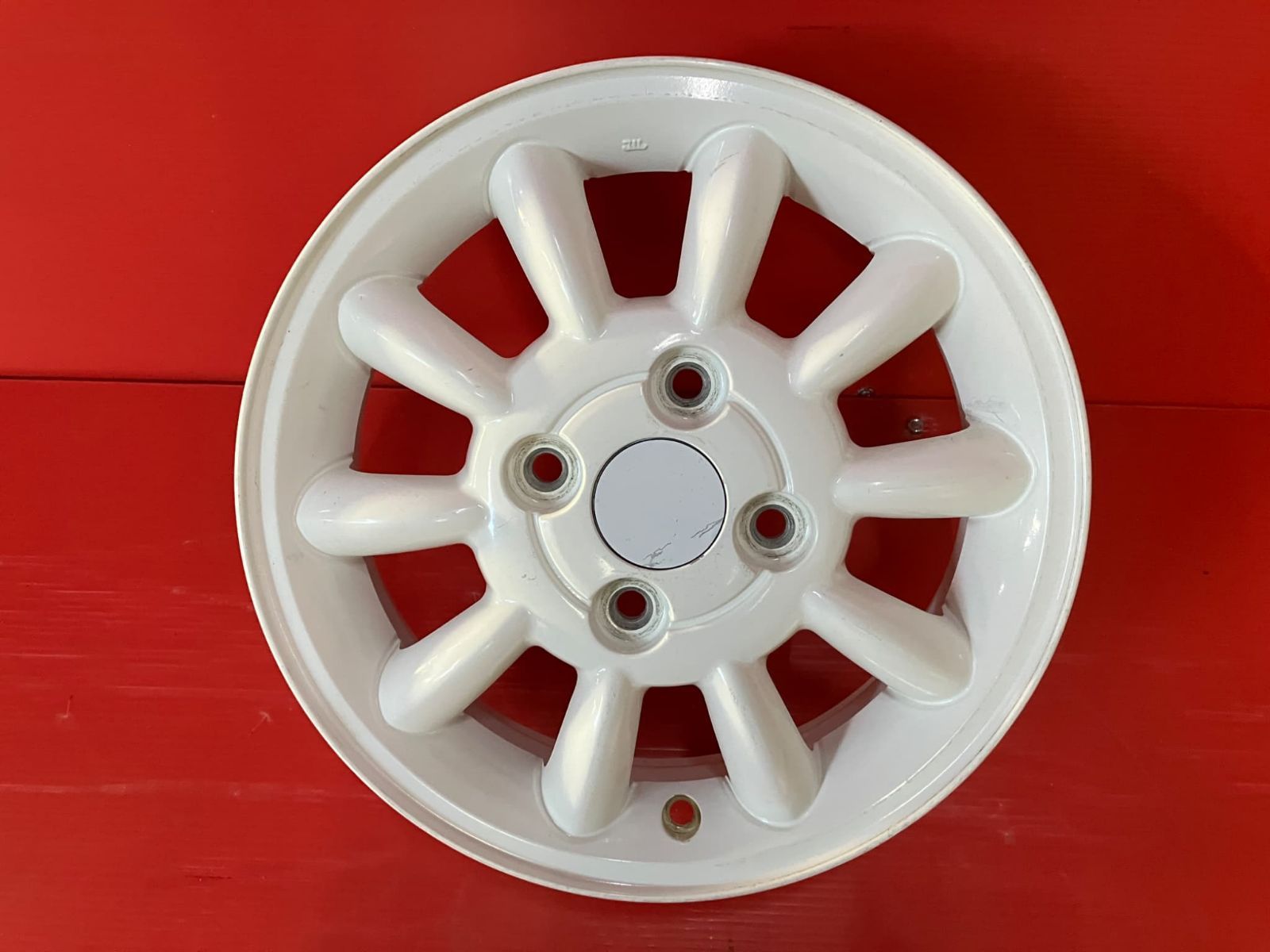 中古ホイール[13x4.0+45 100/4H スズキ ラパン純正] 4本SET - メルカリ