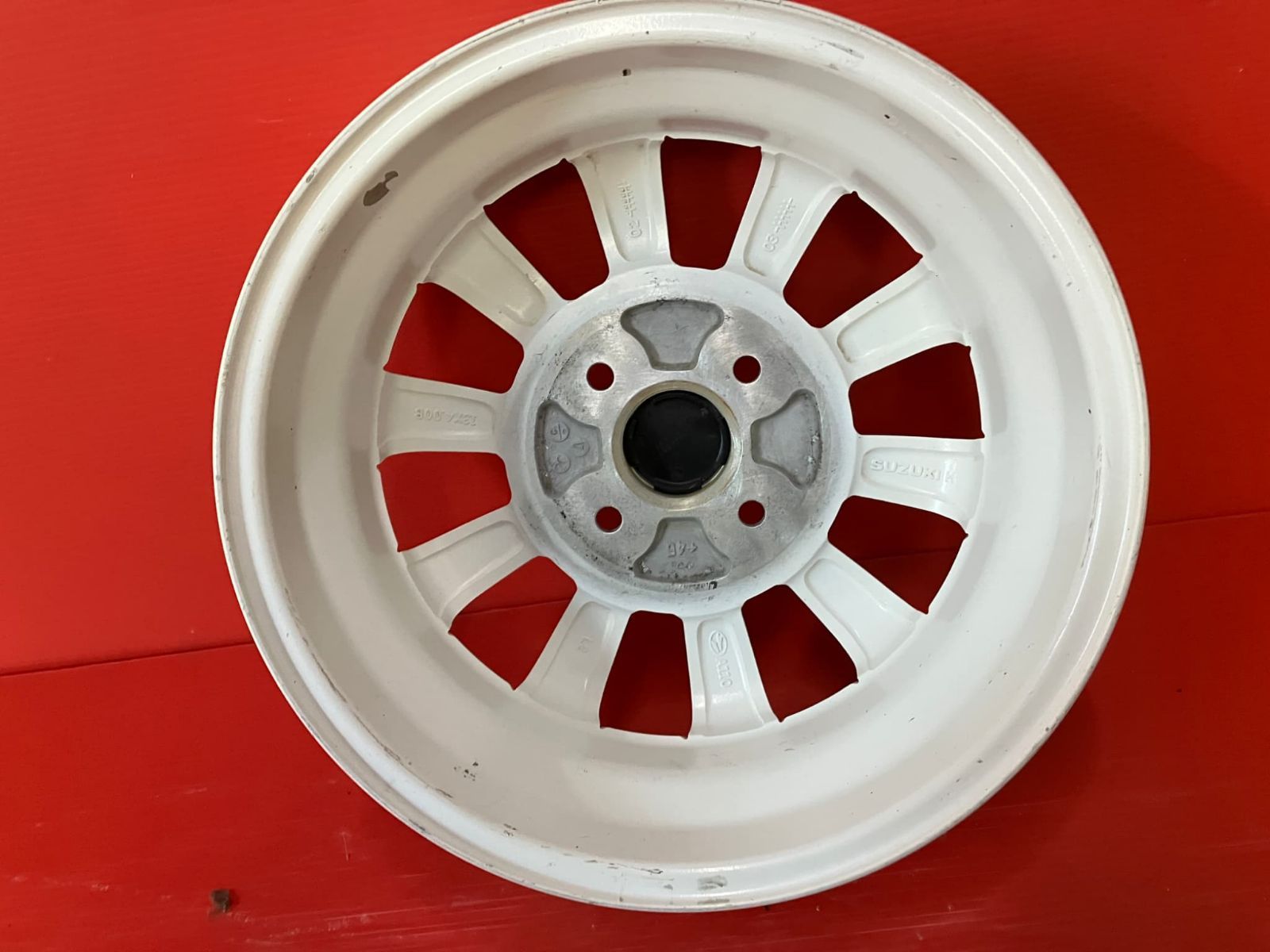 中古ホイール[13x4.0+45 100/4H スズキ ラパン純正] 4本SET - メルカリ