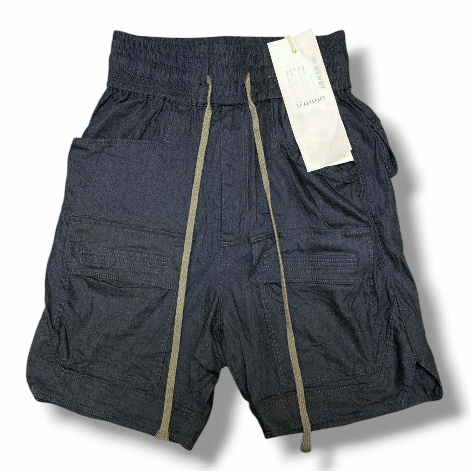参考上代35200円 A.F ARTEFACT Linen Easy Cargo Shorts イージー