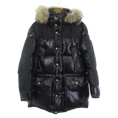 モンクレール MONCLER 美品 FREY GIUBBOTO ダウンジャケット ファー 
