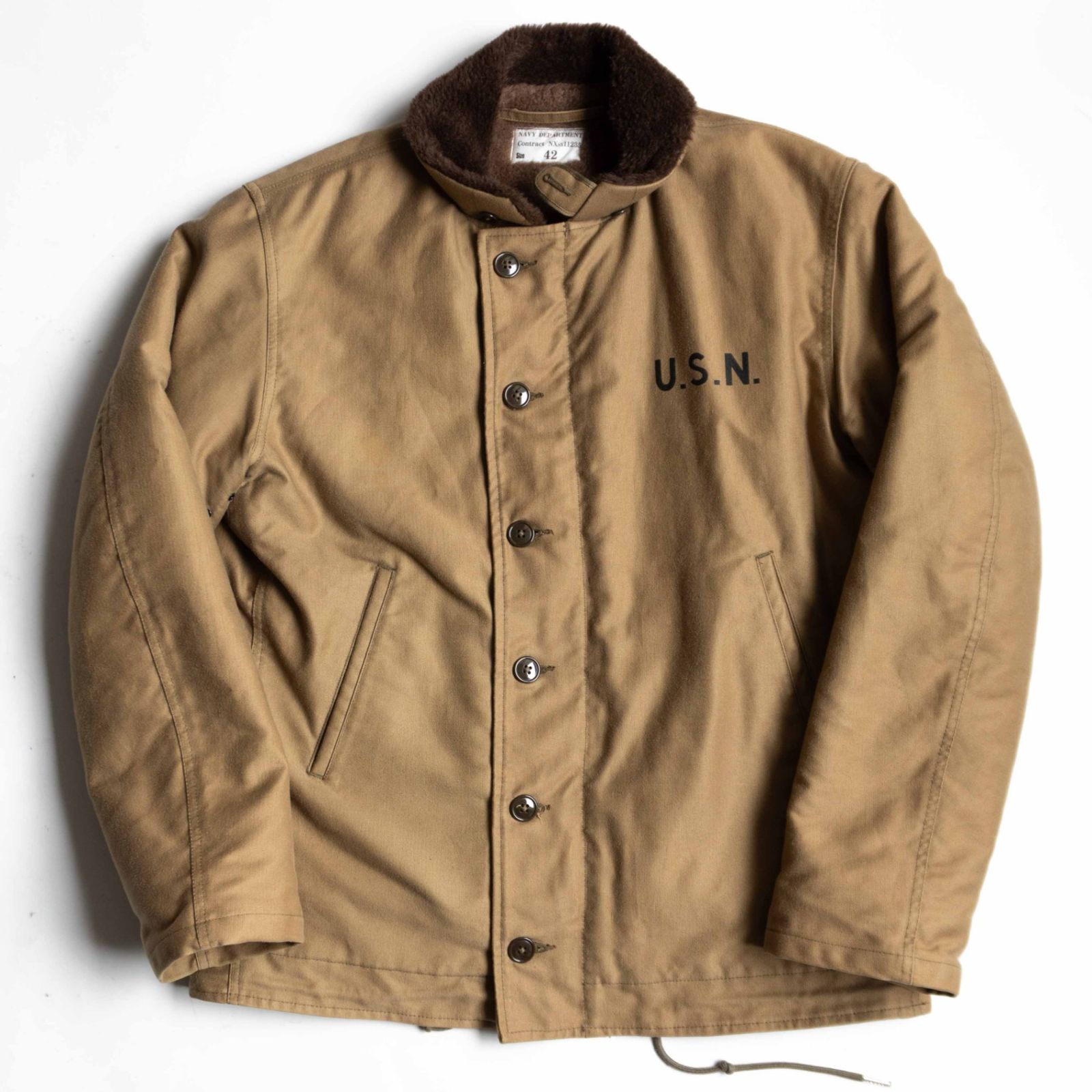 ビッグサイズ42】THE REAL McCOY'S 【N-1 DECK JACKET 】 デッキ