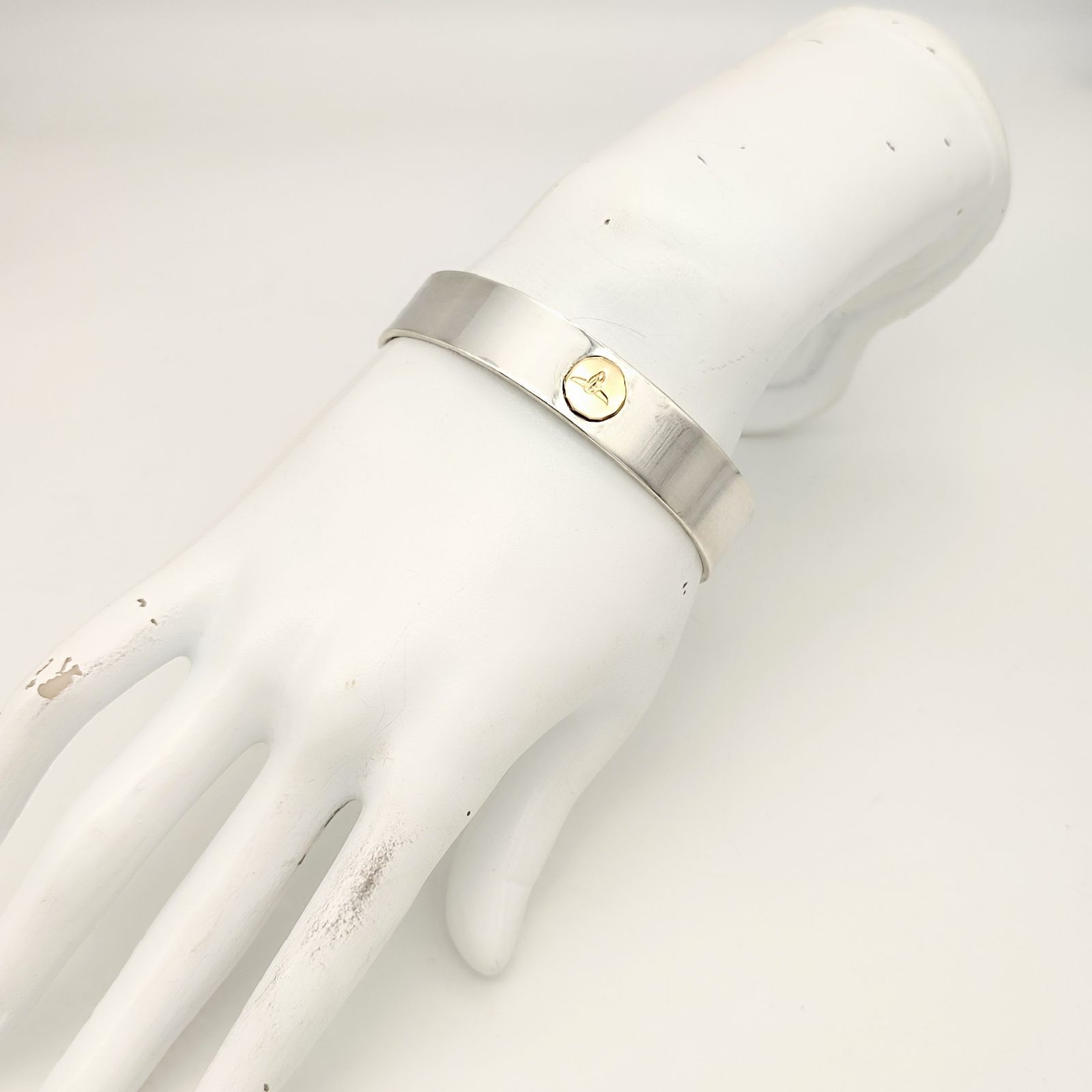 美品】TADY&KING タディアンドキング ロングホーン 平打ちバングル