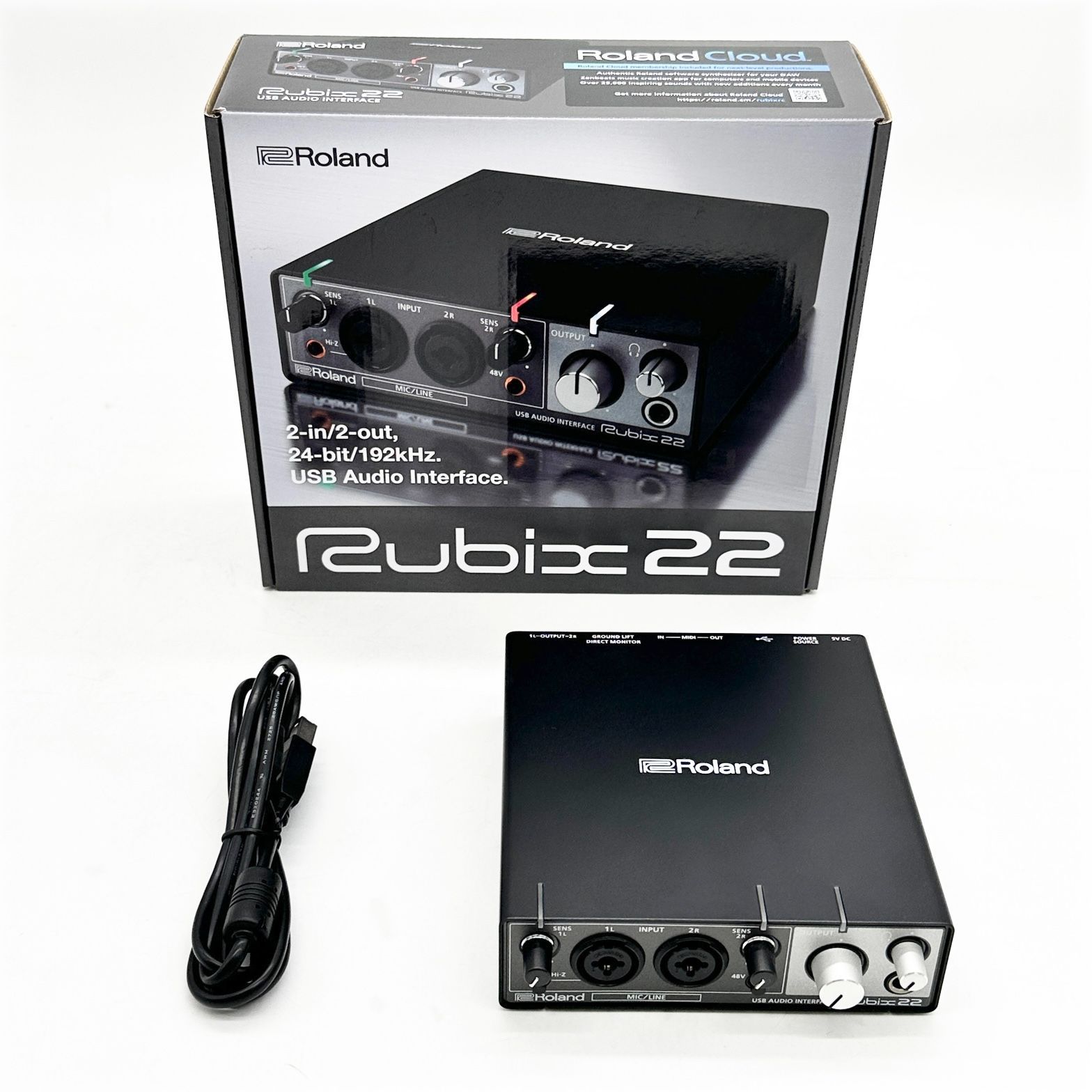 中古・美品】 ローランド ROLAND Rubix22 USB オーディオ 