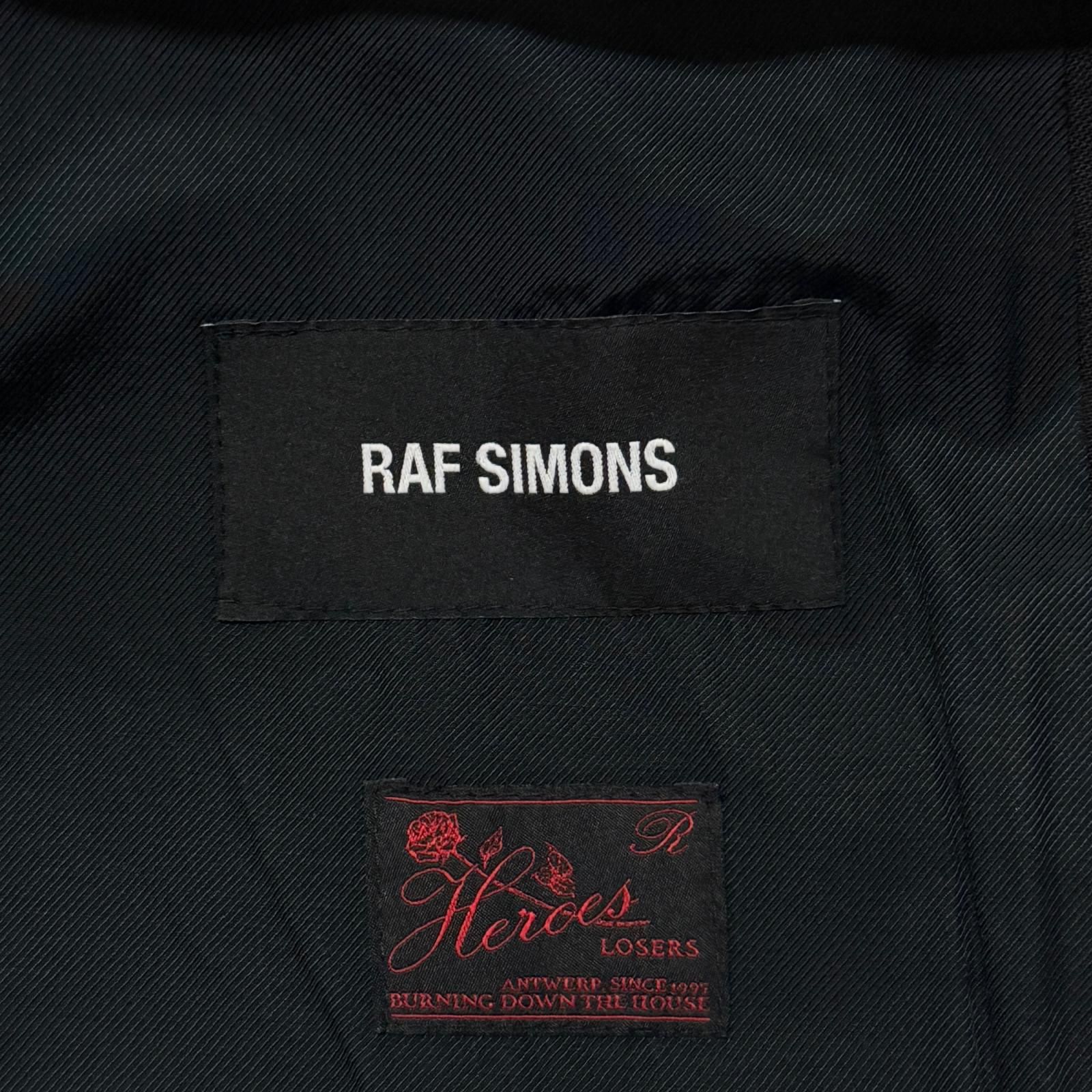 RAF SIMONS Double-breasted Peaked Lapel Jacket ダブルブレスト 