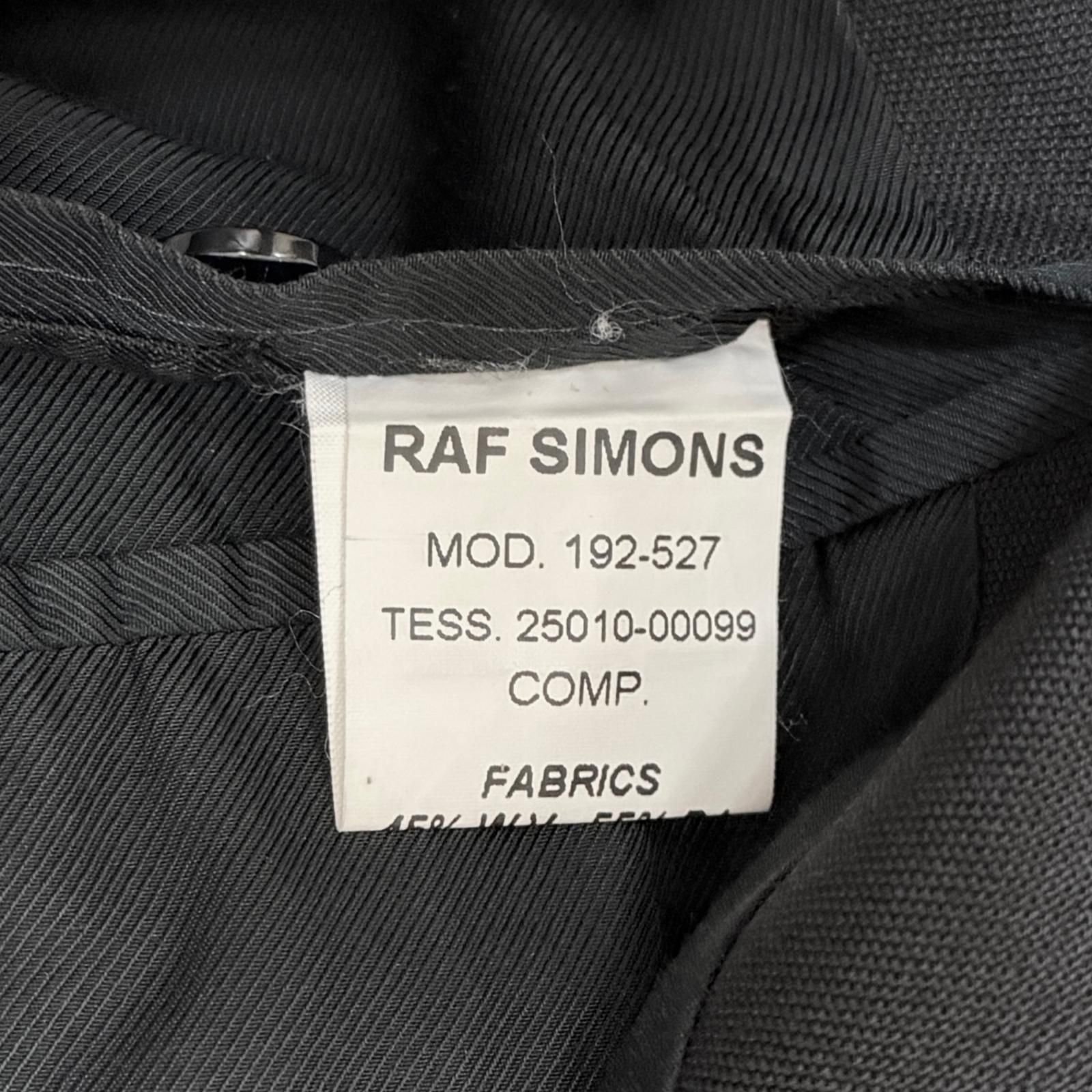 RAF SIMONS Double-breasted Peaked Lapel Jacket ダブルブレスト 
