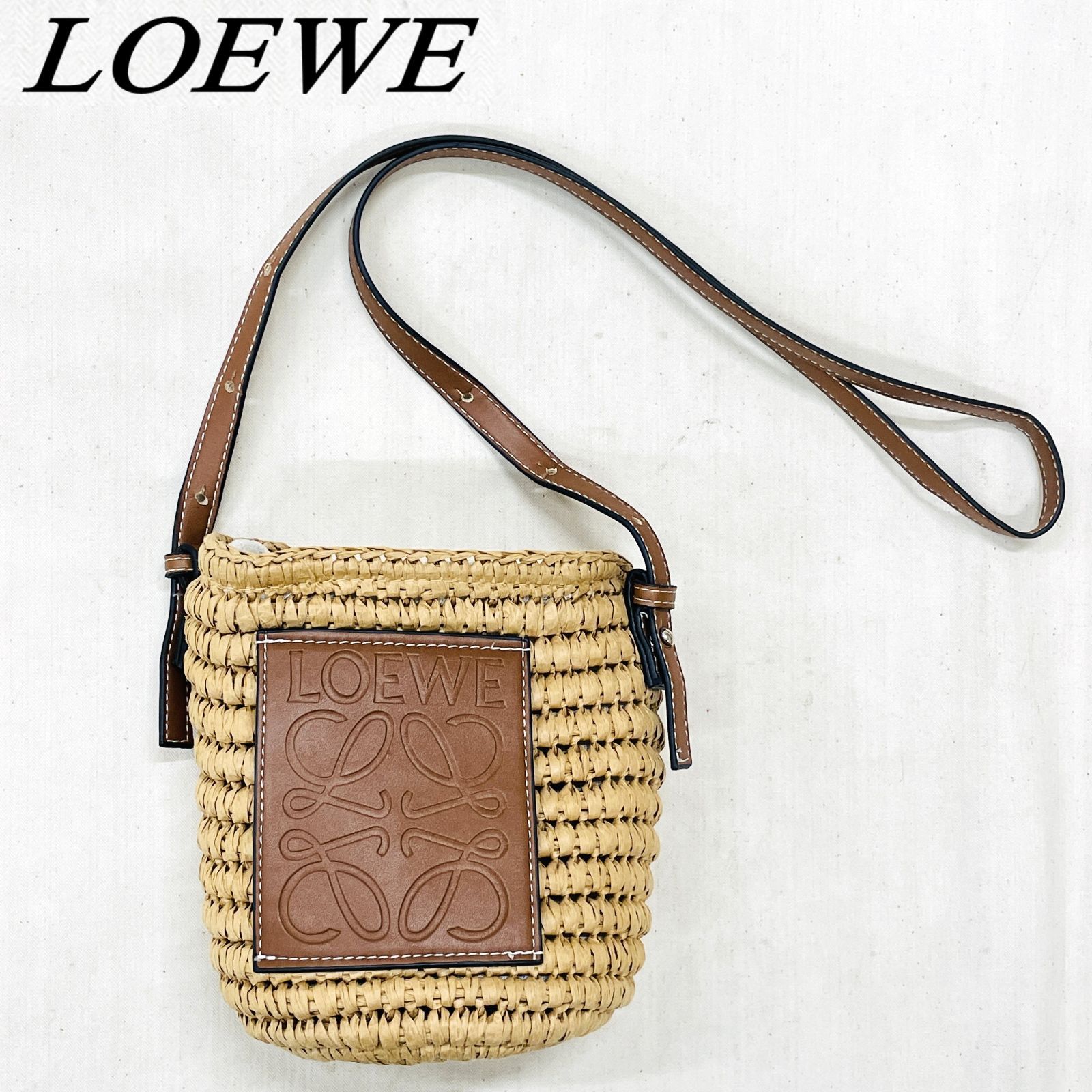ノベルティ】LOEWE ロエベ ショルダーバッグ ペーパーバッグ カゴ 