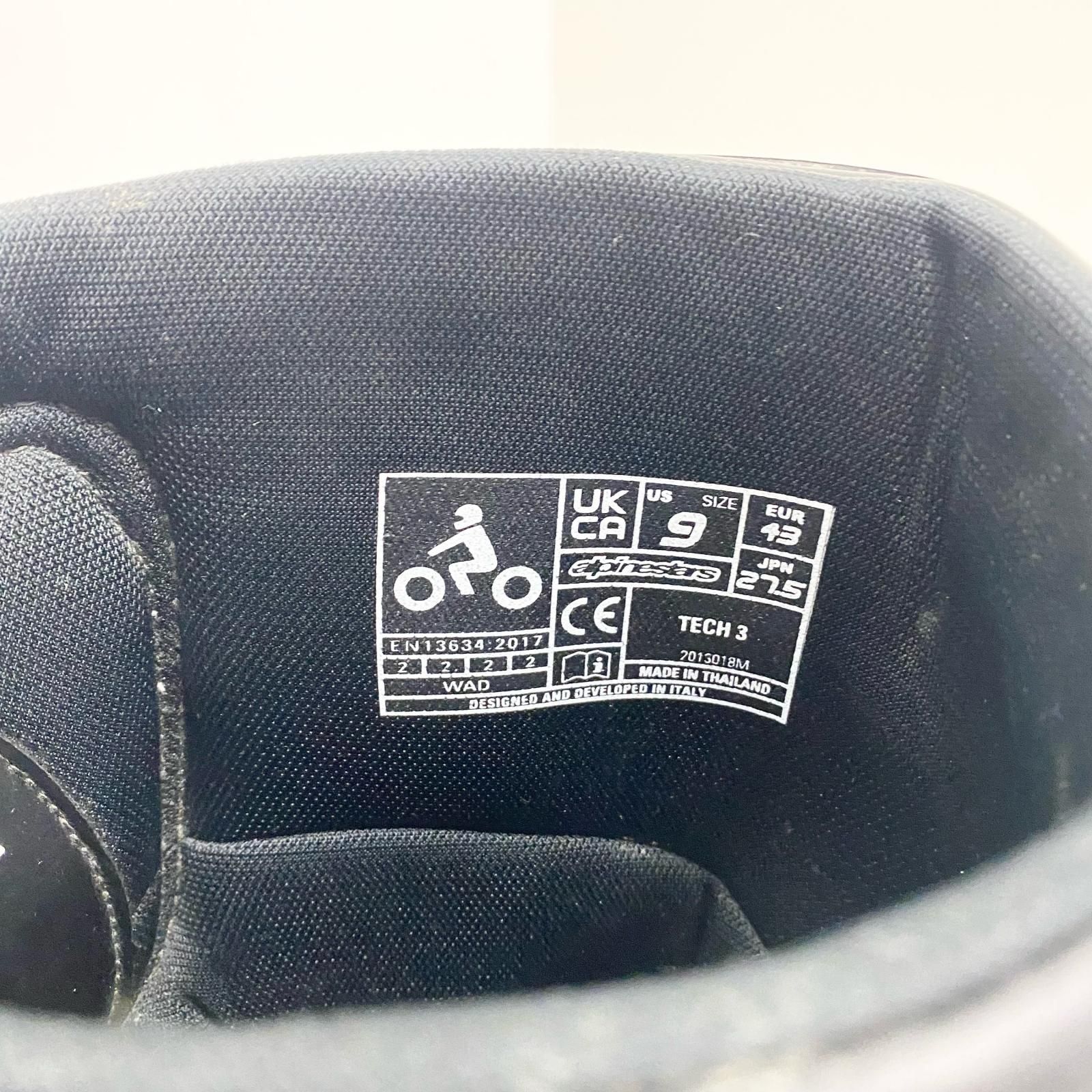 加古川店】 中古 Alpinestars TECH3 ｵﾌﾛｰﾄﾞﾌﾞｰﾂ 27.5cm アルパイン 