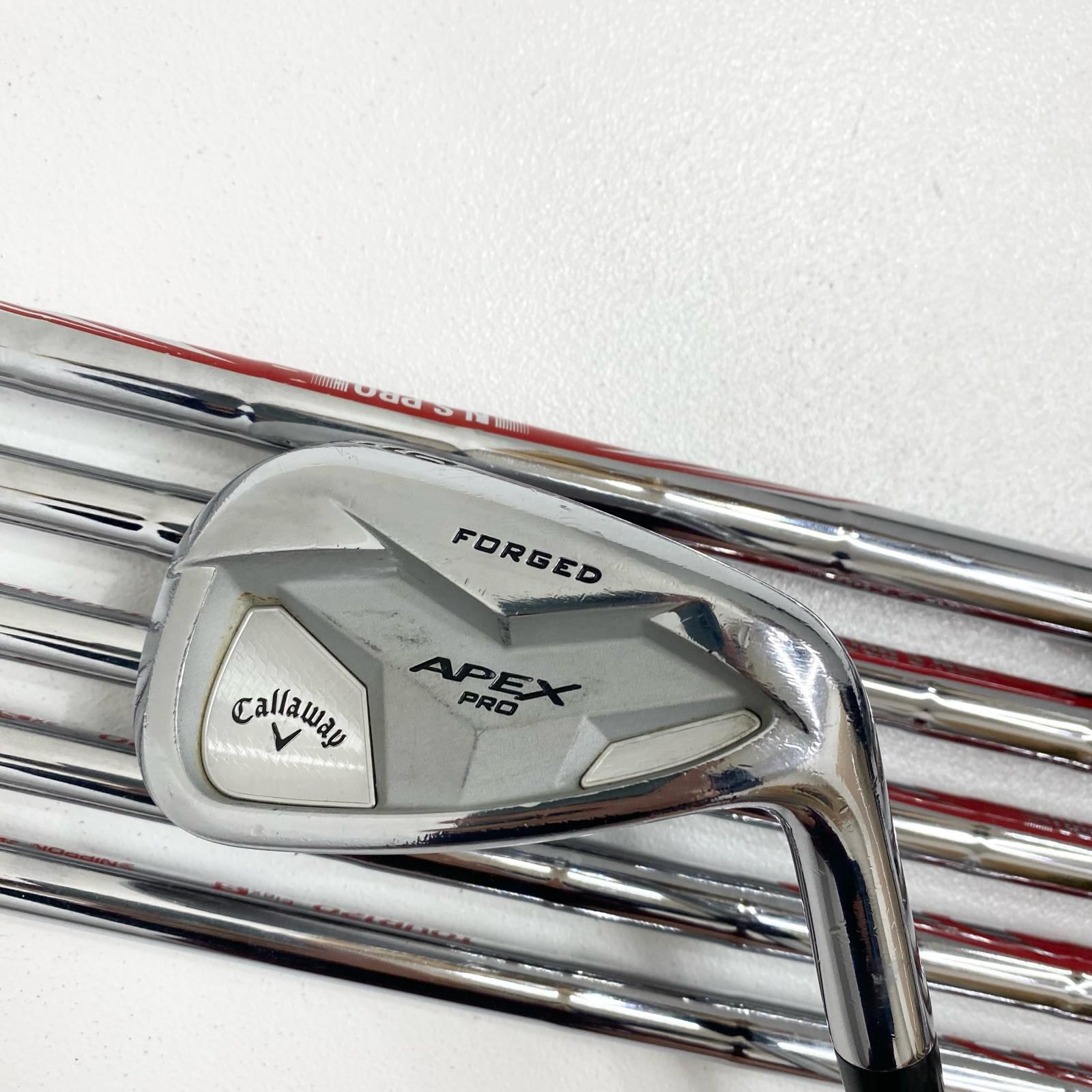【加古川店】 中古 Callaway | キャロウェイ アイアン APEX PRO(2019) 6本ｾｯﾄ 5~9.P NS.PRO MODUS3 TOUR120 フレックスS  【427】 加古川店】 中古 Callaway | キャロウェイ アイアン APEX PRO(2019) 6
