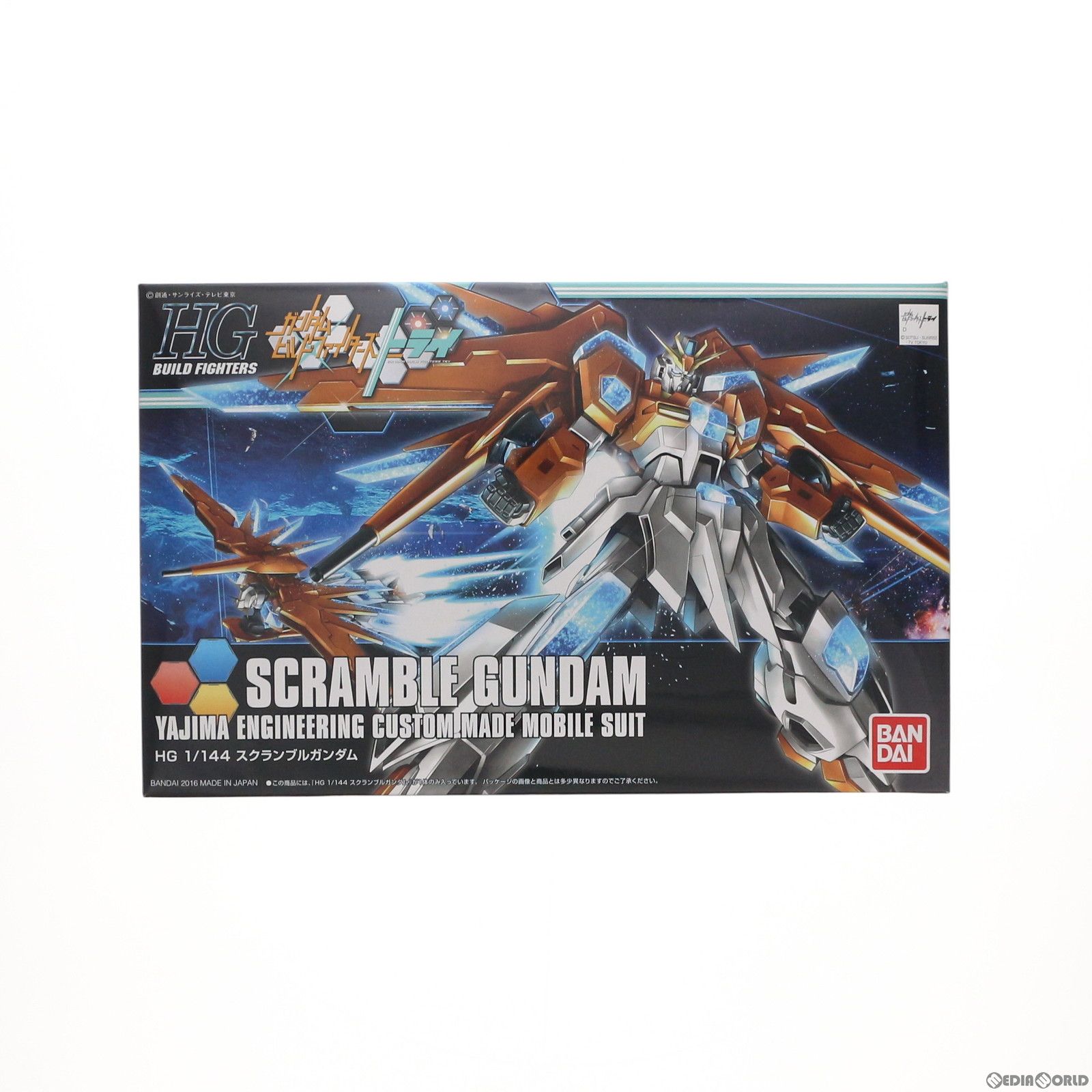HGBF ガンダムビルドファイターズトライ スクランブルガンダム 1⁄144