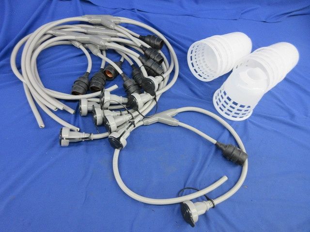 分岐ケーブル 打ち込みケーブル(100R-Y(白)ガード付)(全長1m)(9個入)showa MS-3E 分岐ケーブル 打ち込みケーブル(100R-Y(白)ガード付)(全長1m)(9個入