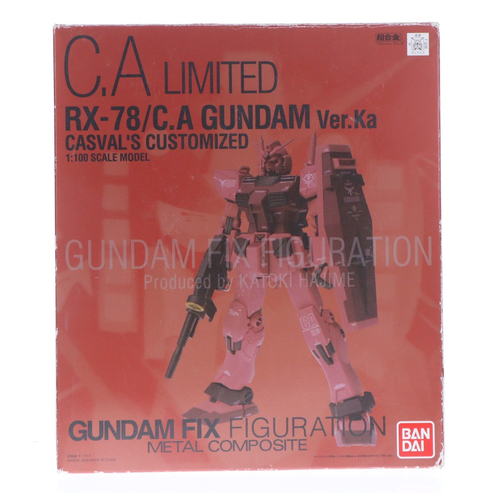 GUNDAM FIX FIGURATION METAL COMPOSITE LIMITED RX-78 C.Aガンダム