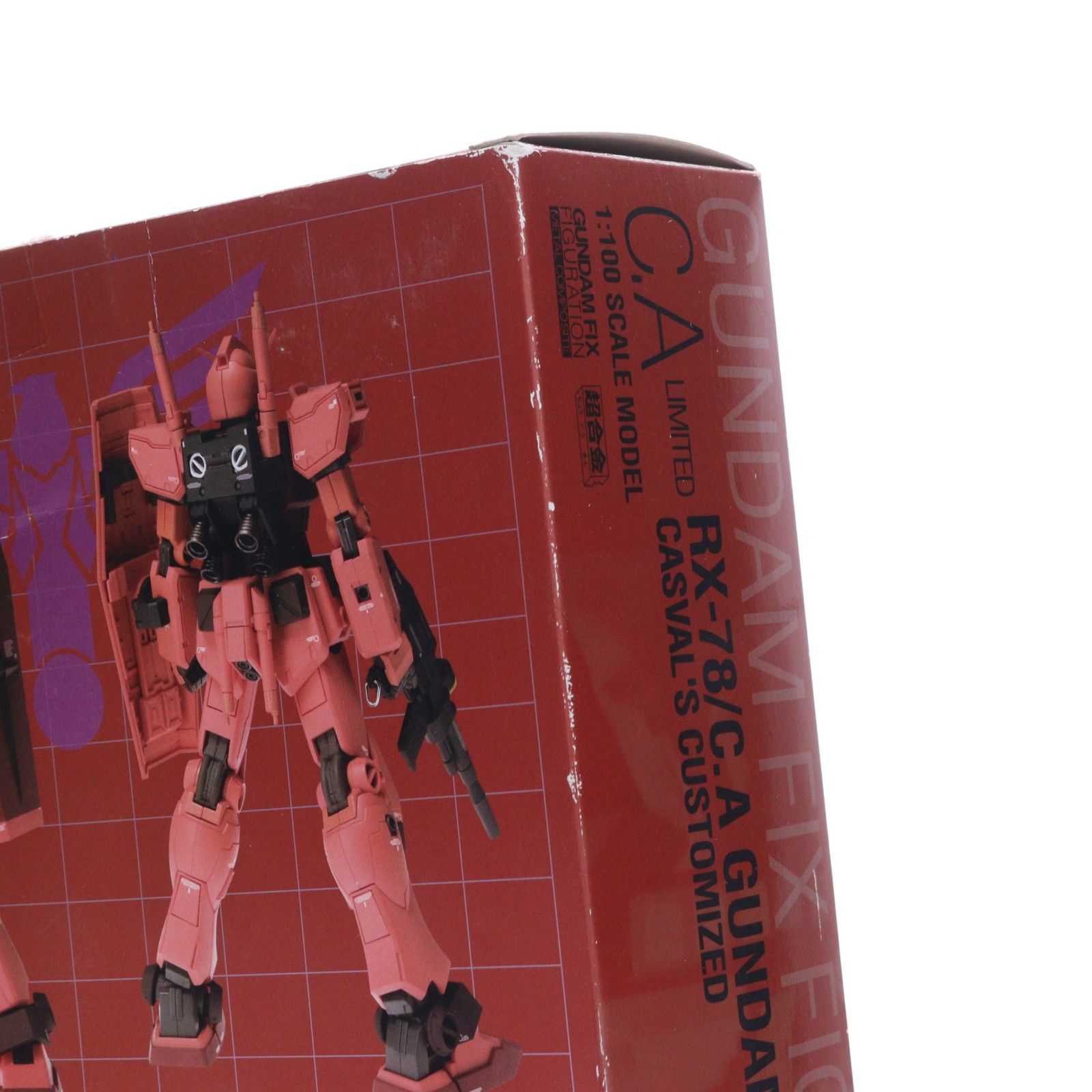 GUNDAM FIX FIGURATION METAL COMPOSITE LIMITED RX-78 C.Aガンダム