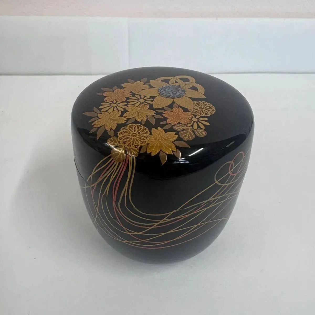 坂下雄峰作 くす玉蒔絵 棗 共箱 共布付 螺鈿入 茶器 漆芸 - メルカリ