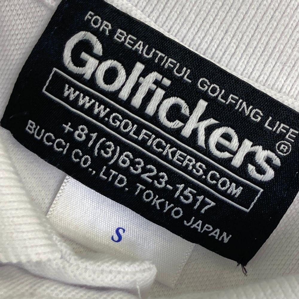 サイズ：S Golfickers ゴルフィッカーズ 半袖ポロシャツ Masdagolf