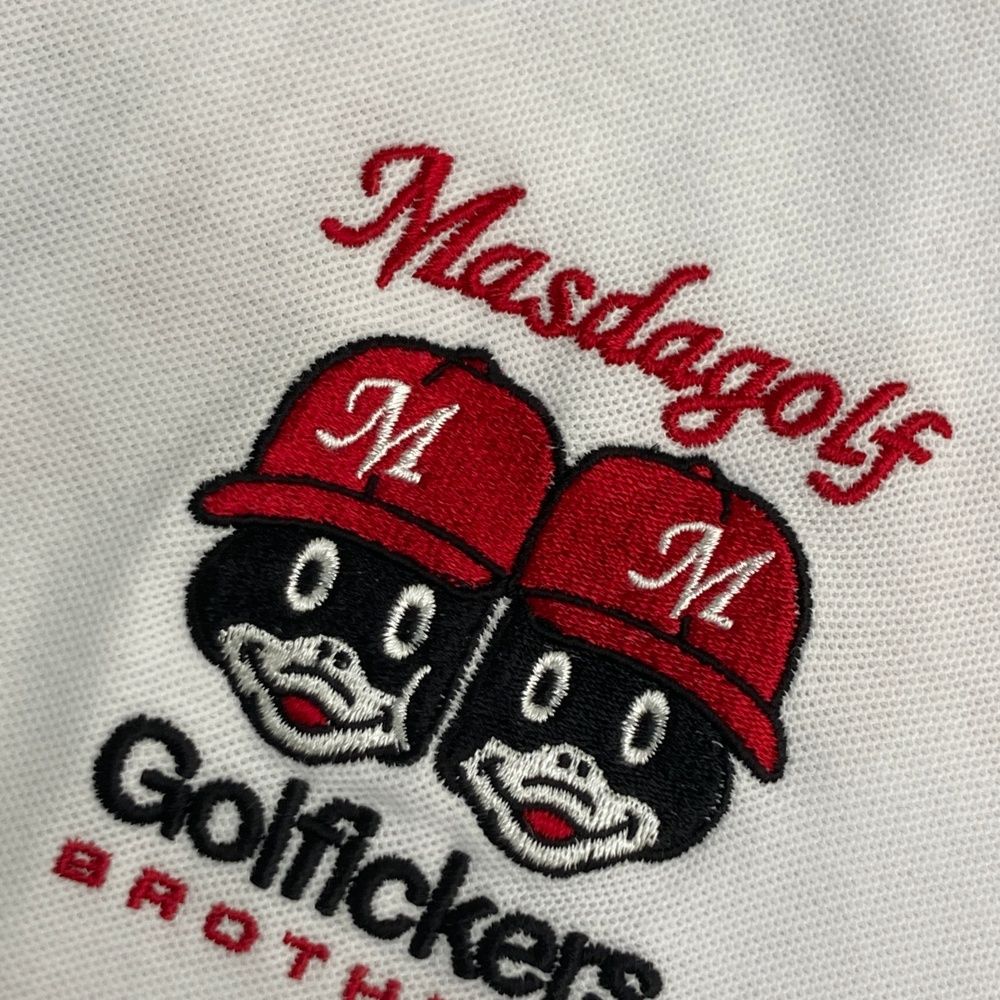 サイズ：S Golfickers ゴルフィッカーズ 半袖ポロシャツ Masdagolf
