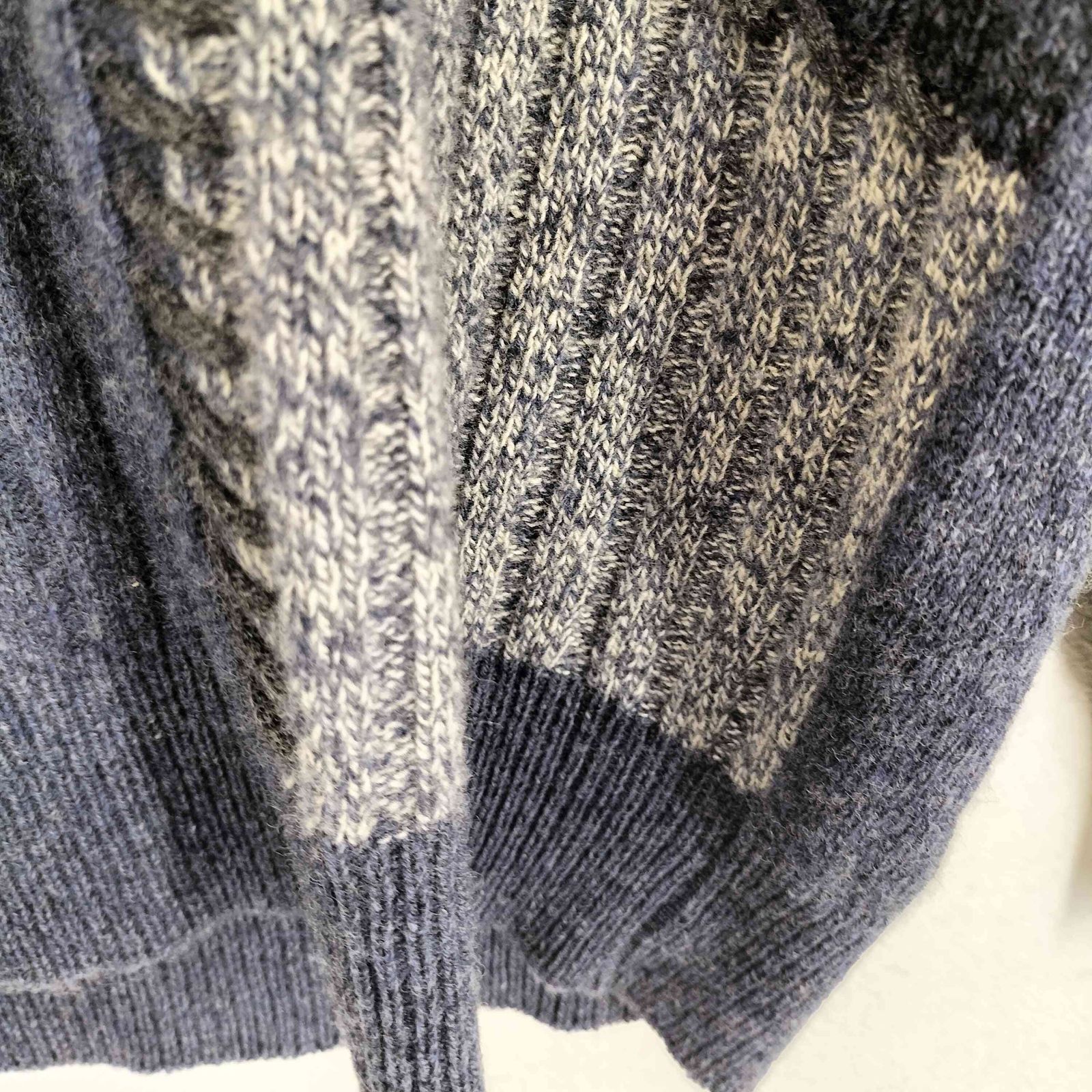 クロコダイル crocodile ロゴ刺繍ハーフジップドライバーズニット 