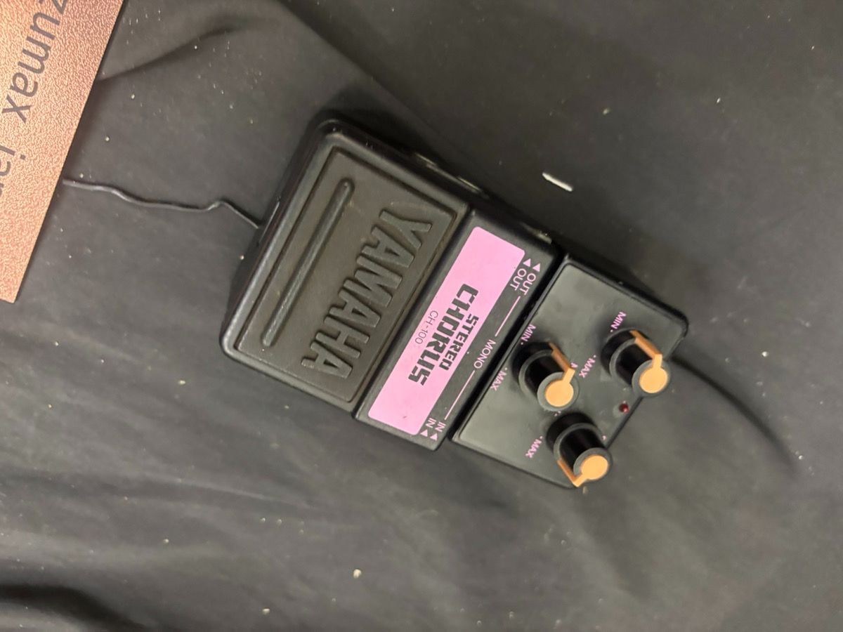 YAMAHA CH-100 Stereo Analog Chorus 動作品 本体のみ ヴィンテージ