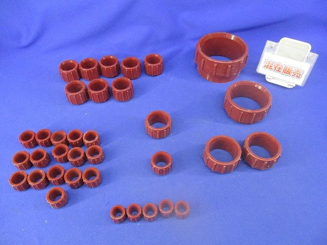 パイプエンドキャップセット(混在36個入) PEC104他 材料・資材 パイプエンドキャップセット(混在36個入) PEC104他