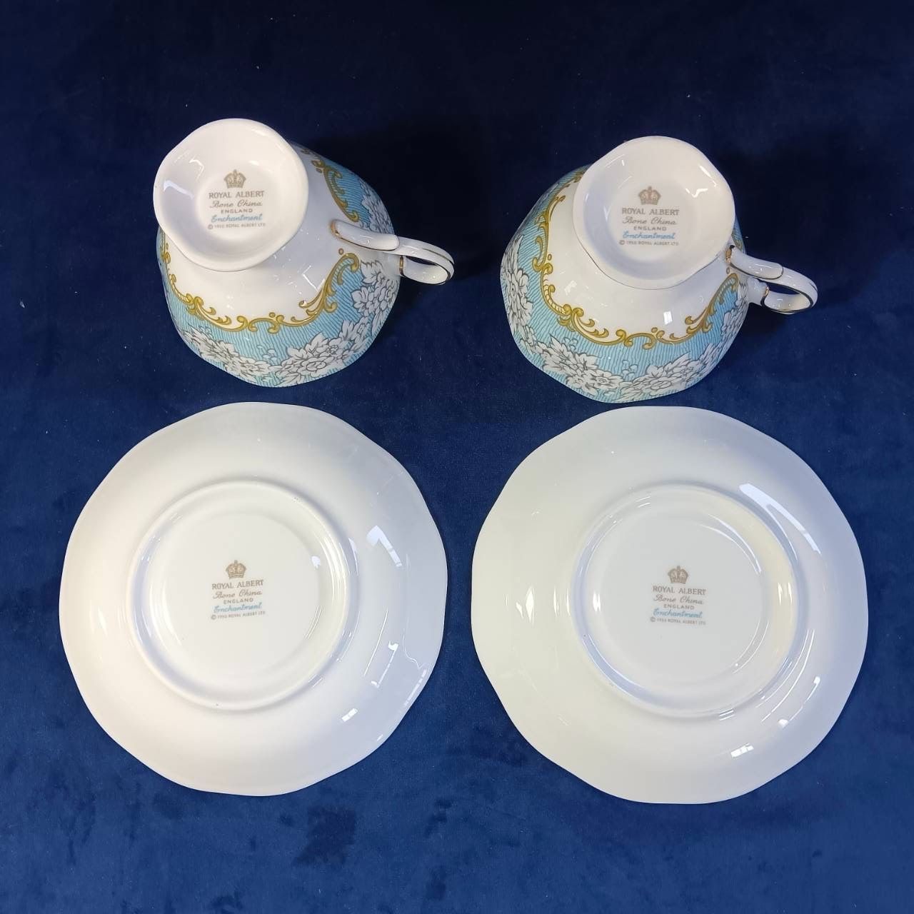 ロイヤルアルバート Royal Albert エンチャントメント 2客 カップ