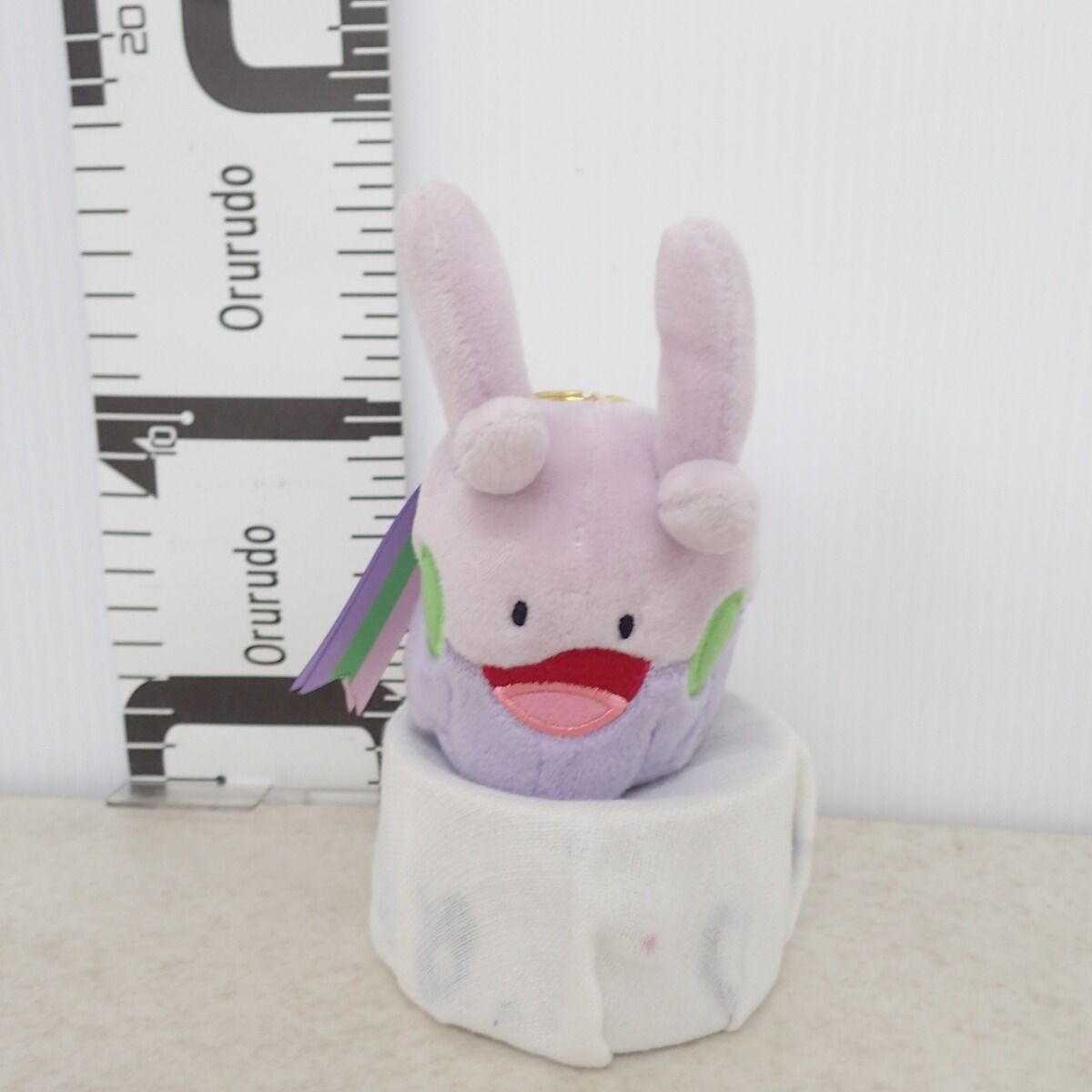 ポケモンセンター限定　大器晩成　ヌメラ　マスコット　ぬいぐるみ　タグ付き未使用 ポケモンセンター マスコット TAIKI-BANSEI ヌメラ 大器晩成 紙タグ無