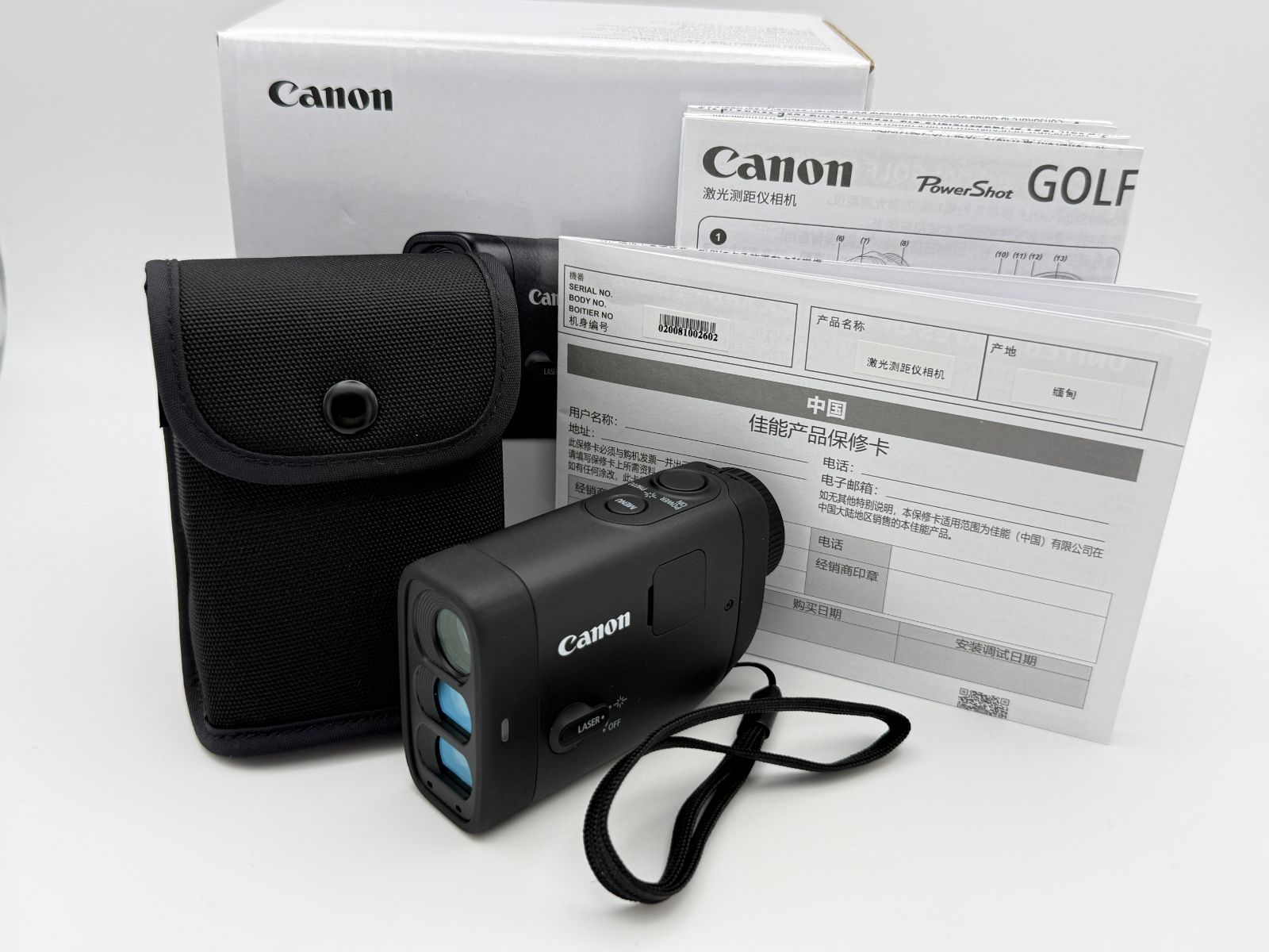 【美品】Canon PowerShot GOLF キャノン パワーショット ゴルフ用レーザー距離計