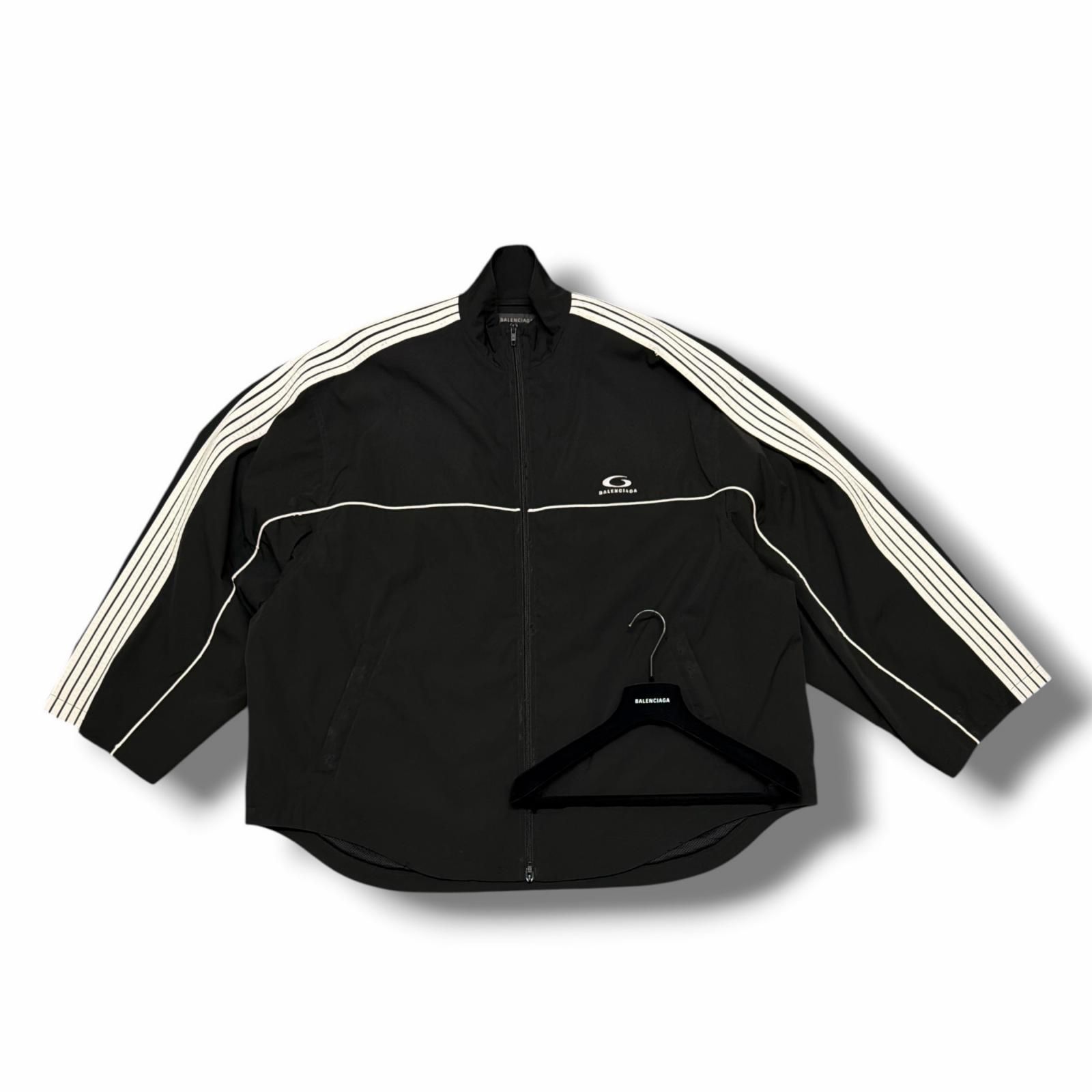 国内正規 BALENCIAGA 25SS LARGE TRACKSUIT JACKET オーバーサイズ