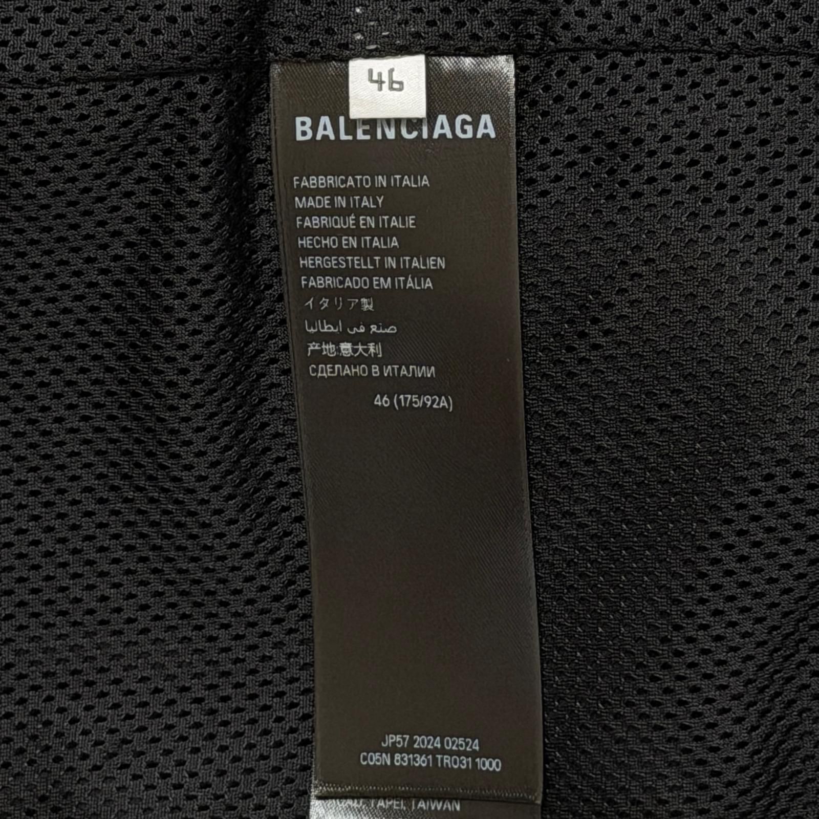 国内正規 BALENCIAGA 25SS LARGE TRACKSUIT JACKET オーバーサイズ