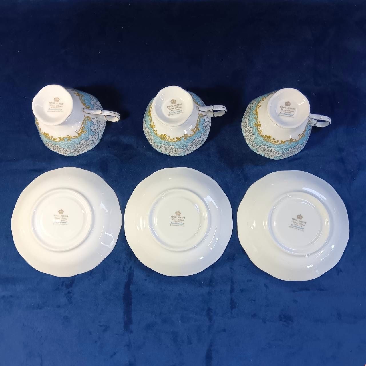 ロイヤルアルバート ロイヤルアルバート Royal Albert エンチャントメント 3客 カップ
