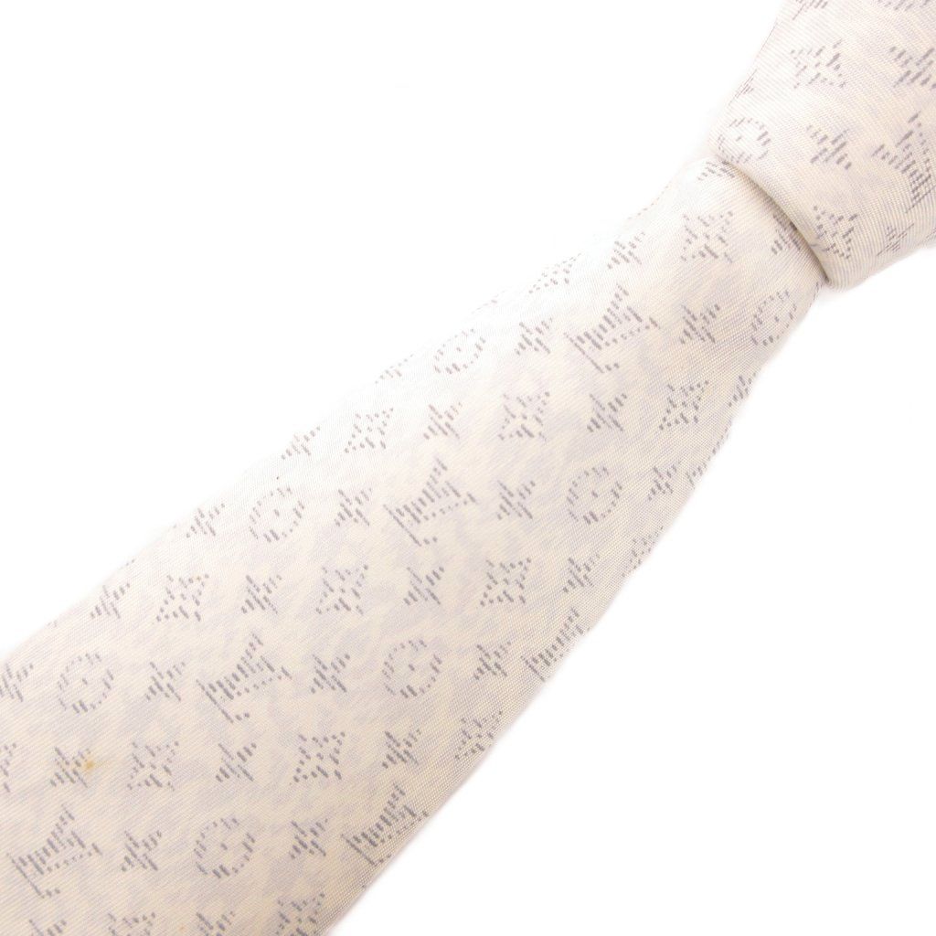 ルイヴィトン LOUIS VUITTON ネクタイ レギュラータイ 絹 シルク