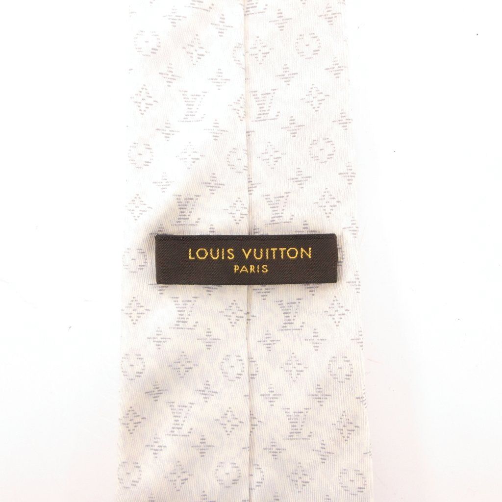 ルイヴィトン LOUIS VUITTON ネクタイ レギュラータイ 絹 シルク