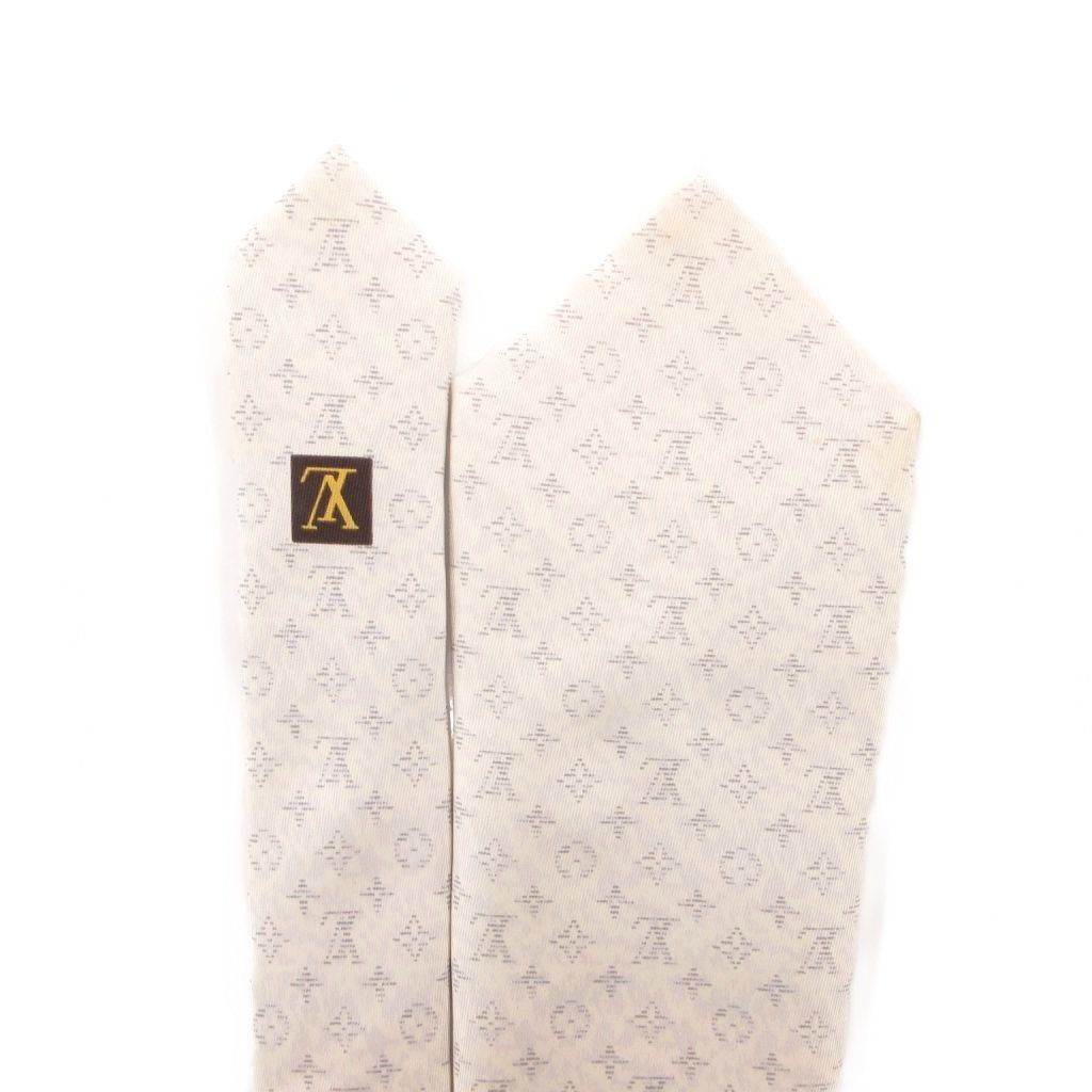 ルイヴィトン LOUIS VUITTON ネクタイ レギュラータイ 絹 シルク