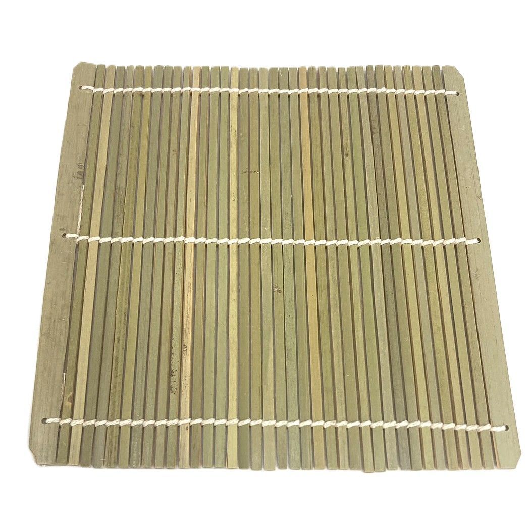 【新品】50枚入 ざるそば用竹スダレ 17.5ｘ17.5㎝