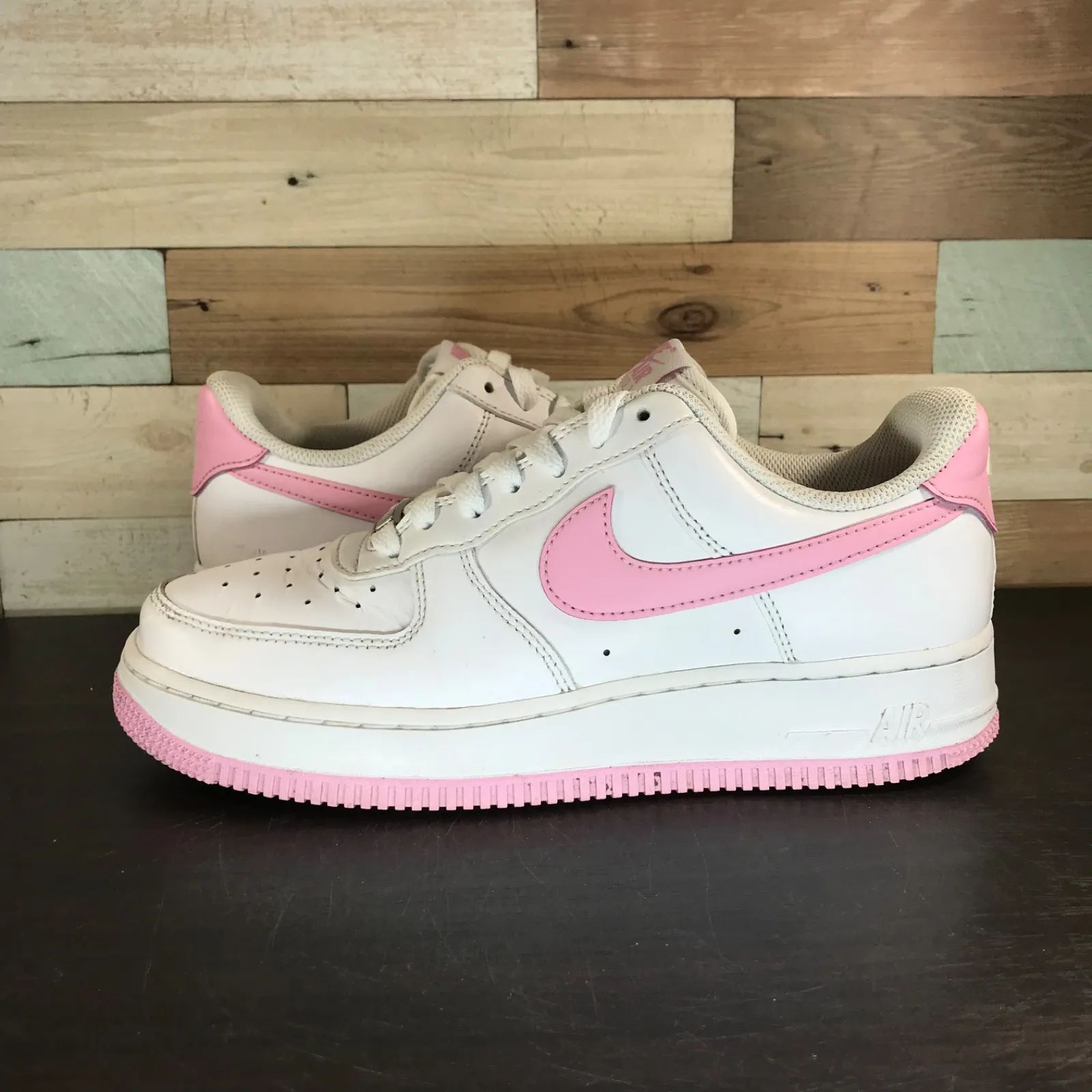 NIKE AIR FORCE 1 07 ナイキ エア フォース 1 07 ホワイト ピンク 25cm 
