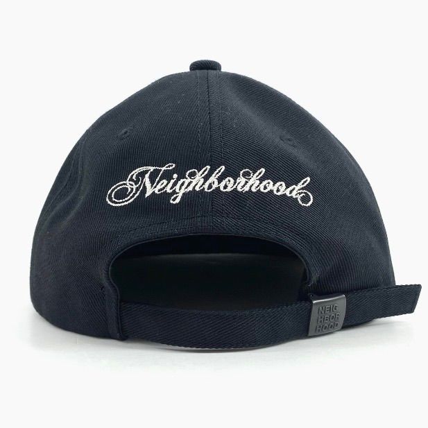 NEIGHBORHOOD ベースボールキャップ 黒 NEIGHBORHOOD - メルカリ