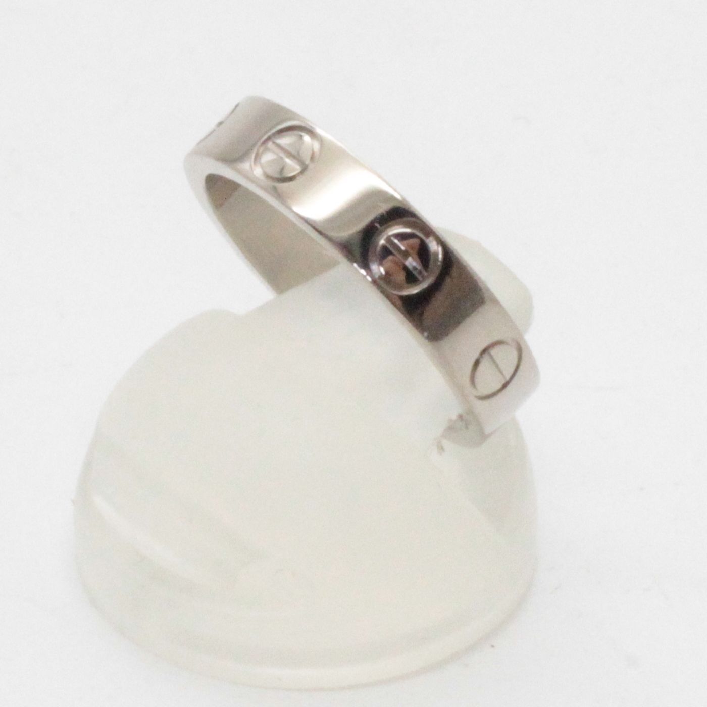 カルティエ ミニラブリング750/K18WG【美品】 - メルカリ