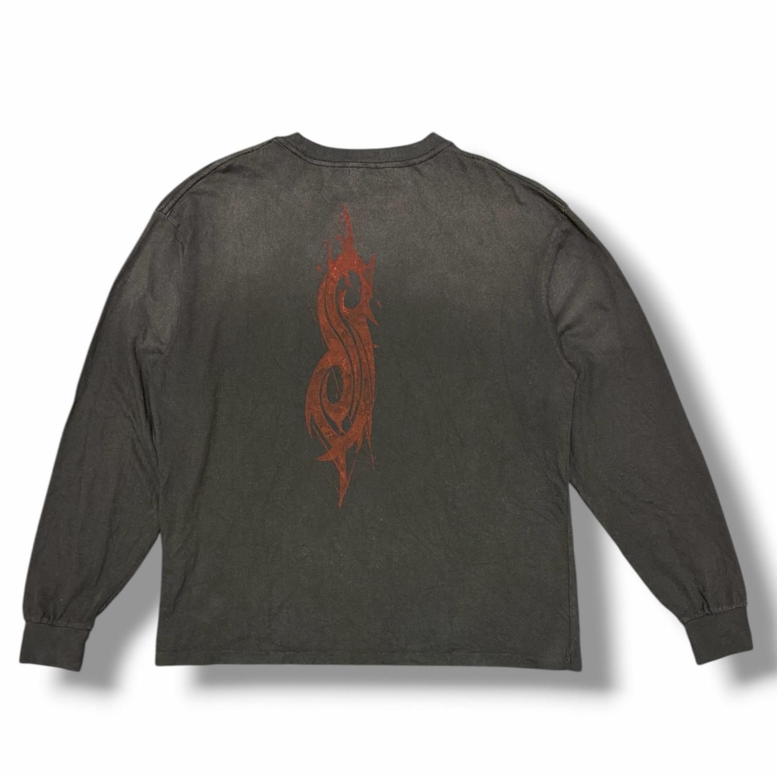 参考上代16500円 F-LAGSTUF-F 25AW SlipKnot LS TEE Type 4 スリップ