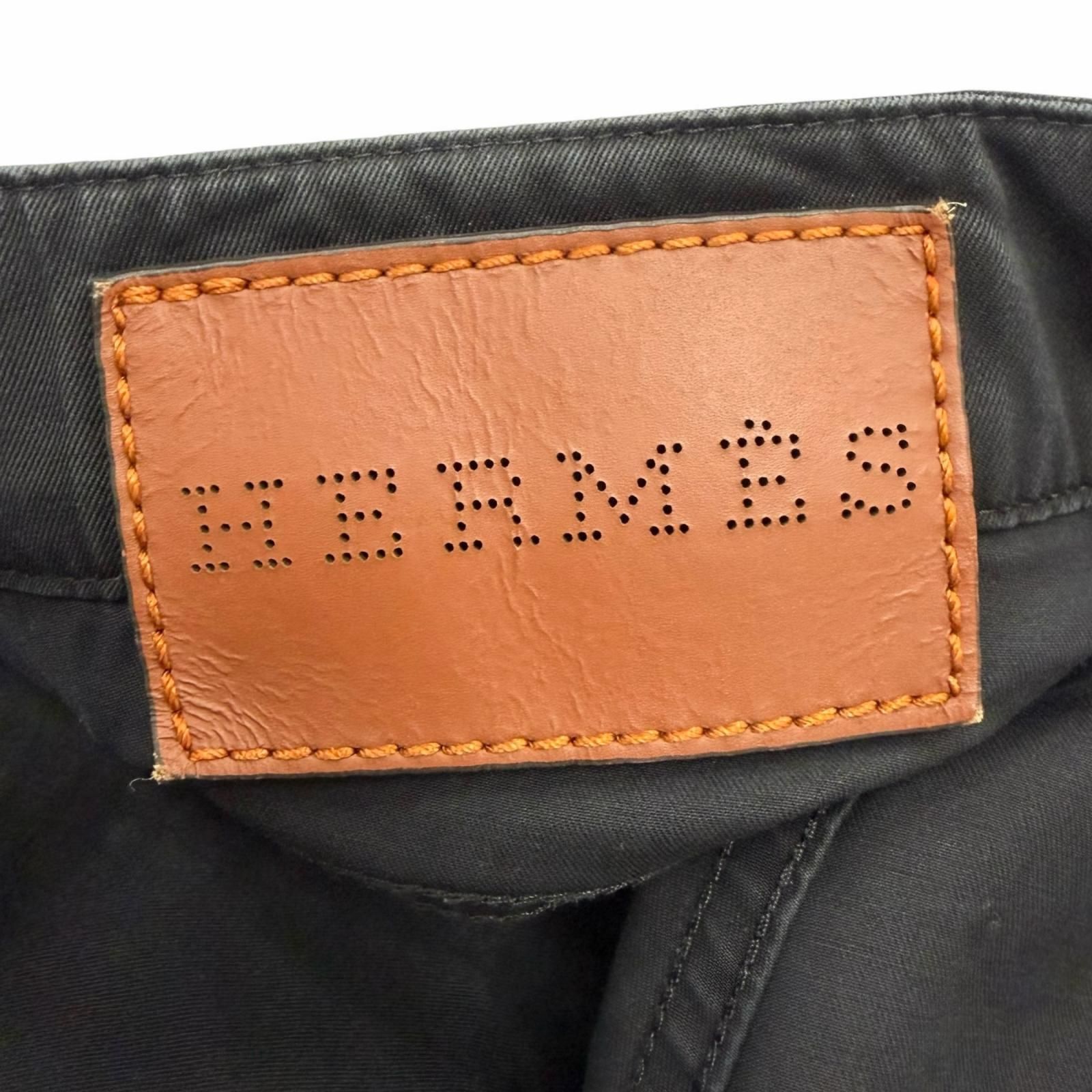 ドンドン見直し】良品□HERMES エルメス セリエ ボタンフライ ロゴ