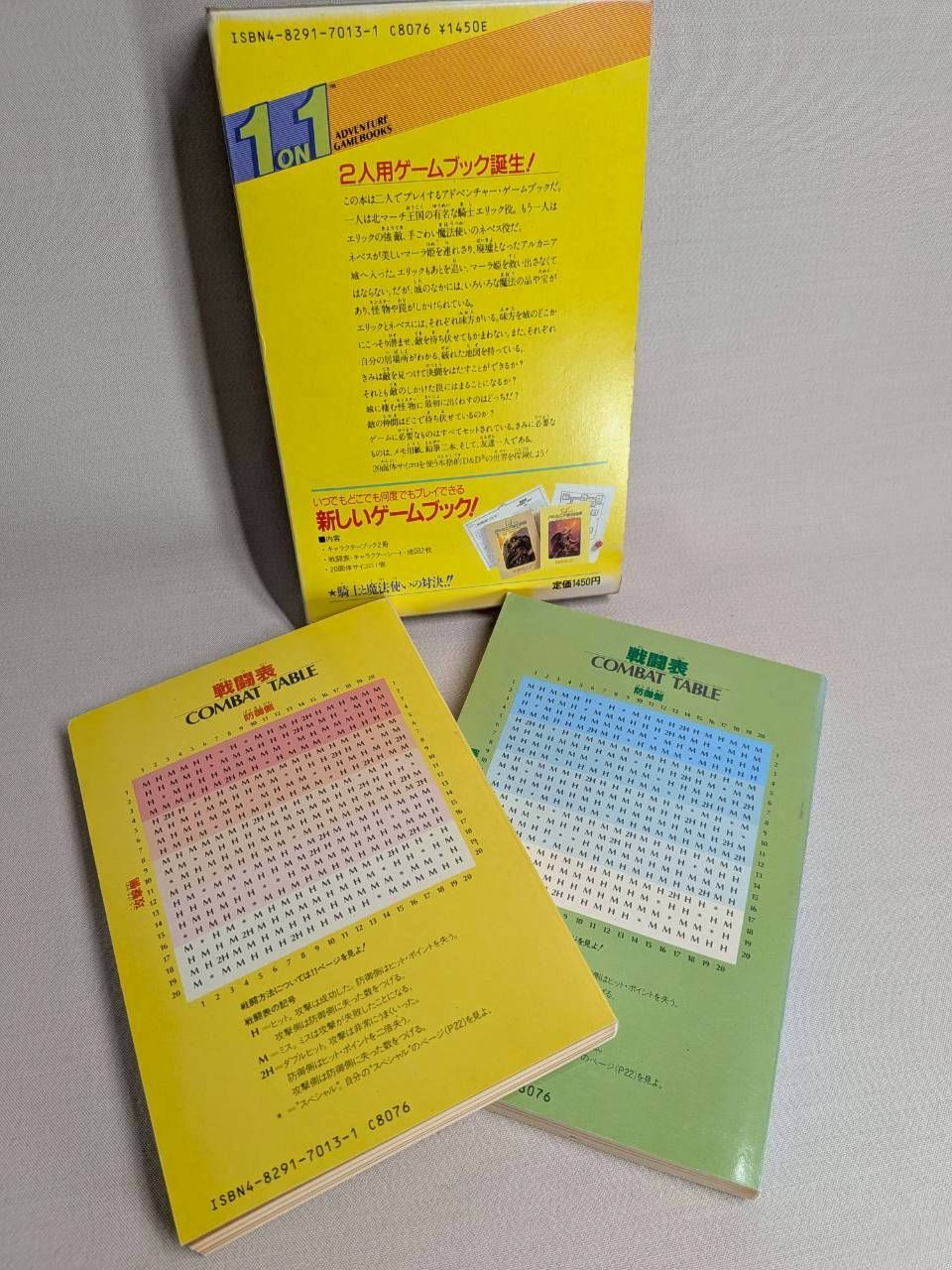 希少】アルカニア城の決闘 富士見書房 D&D ゲームブック 20面体 
