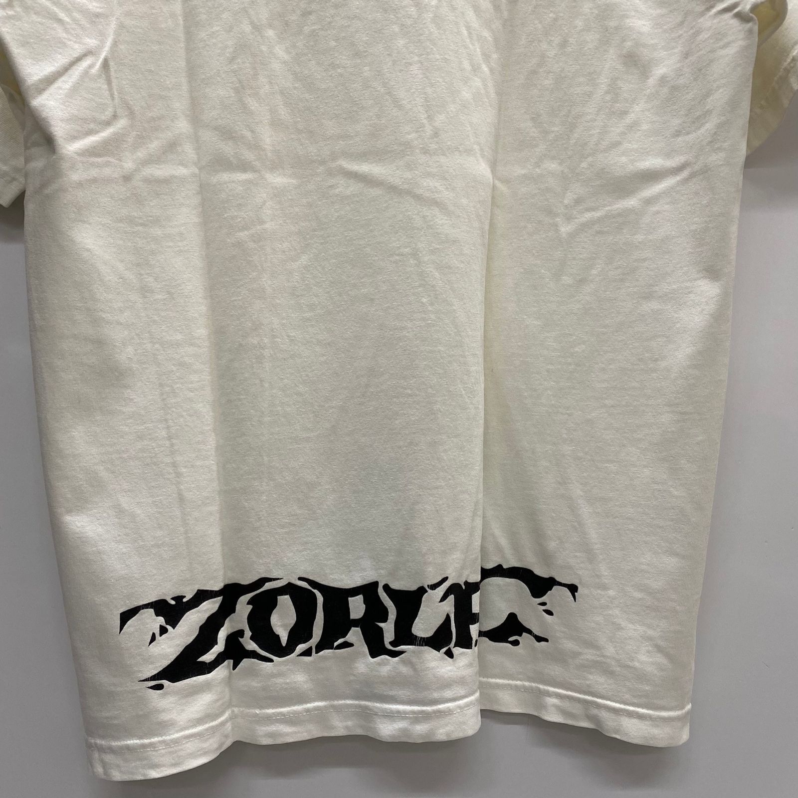 ゾーラック ZORLAC 90's 00's USA製 スケートボード Tシャツ ホワイト